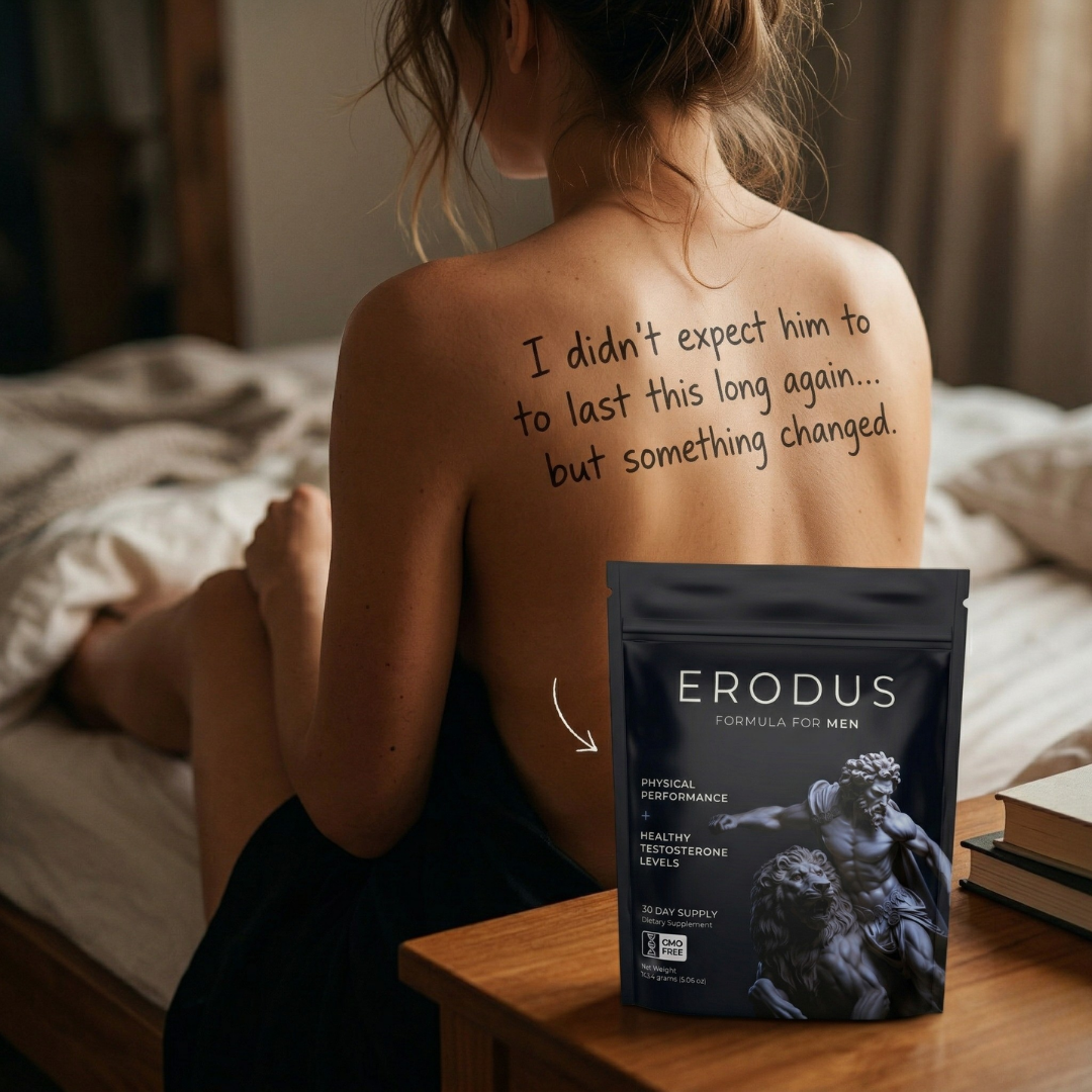 Erodus Formula For Men Facebook ad