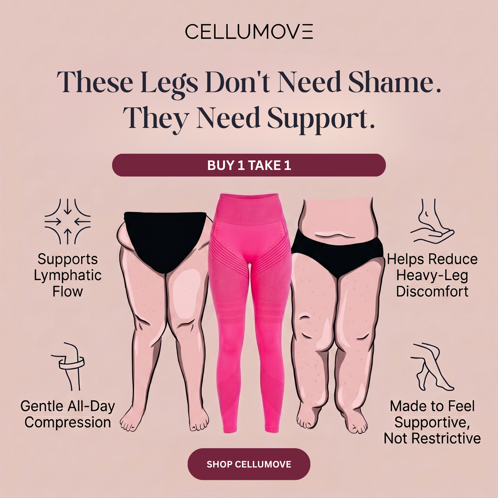 Cellumove Fitwear Facebook ad