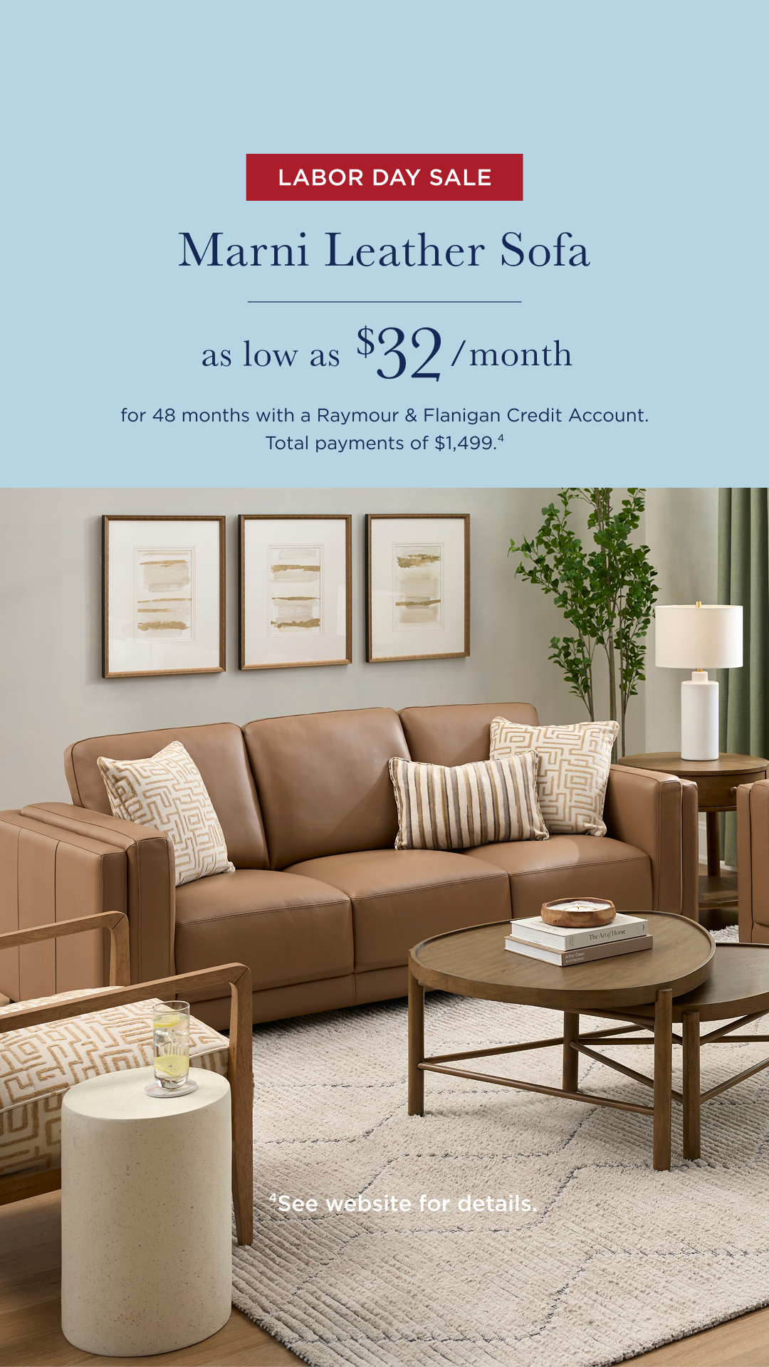 Raymour & Flanigan Furniture and Mattresses Facebook ad
