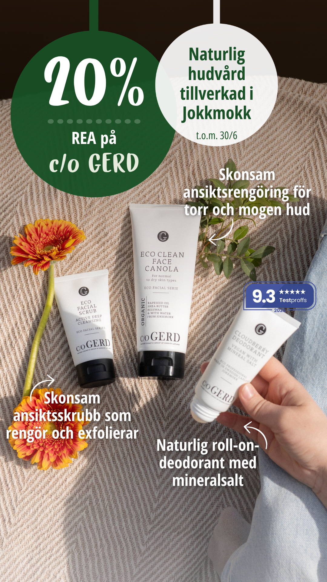 jordklok.se Facebook ad