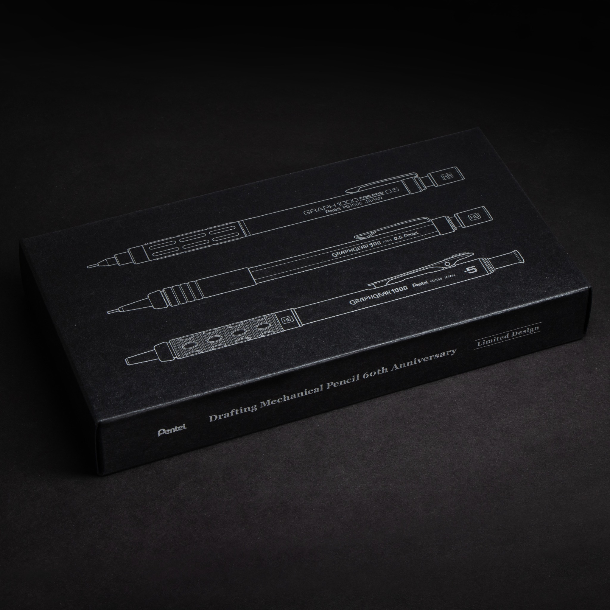 Pentel of America Facebook ad: GraphGear Graph Black Mechanical Drafting Pencil Set
