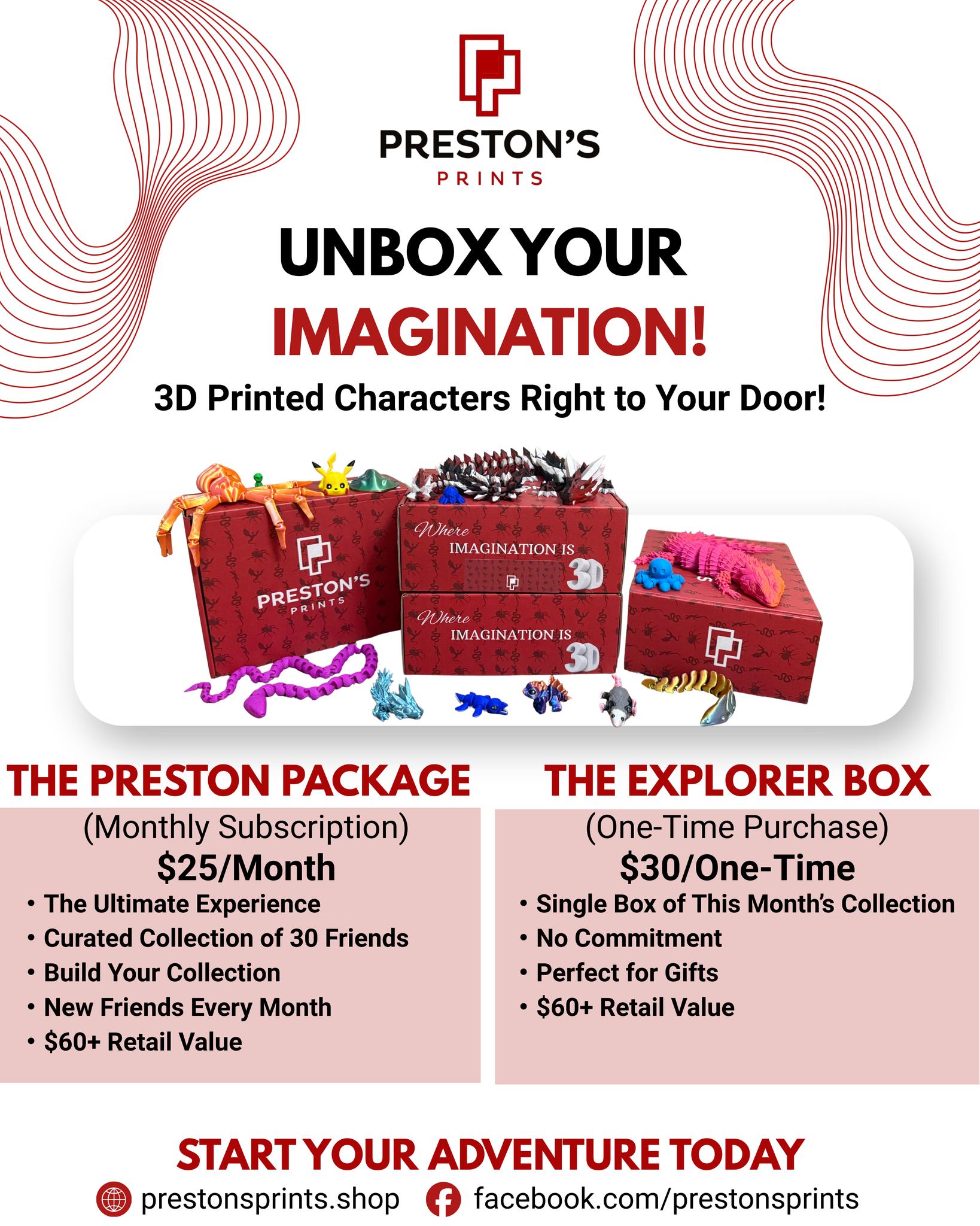 Preston's Prints Facebook ad: Preston's Prints |