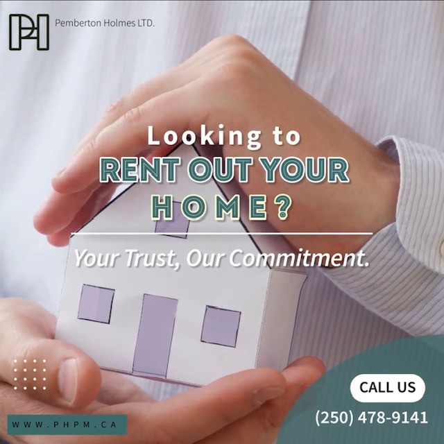 Pemberton Holmes Property Management Facebook ad: We are committed to unlocking your Rental Property's…
