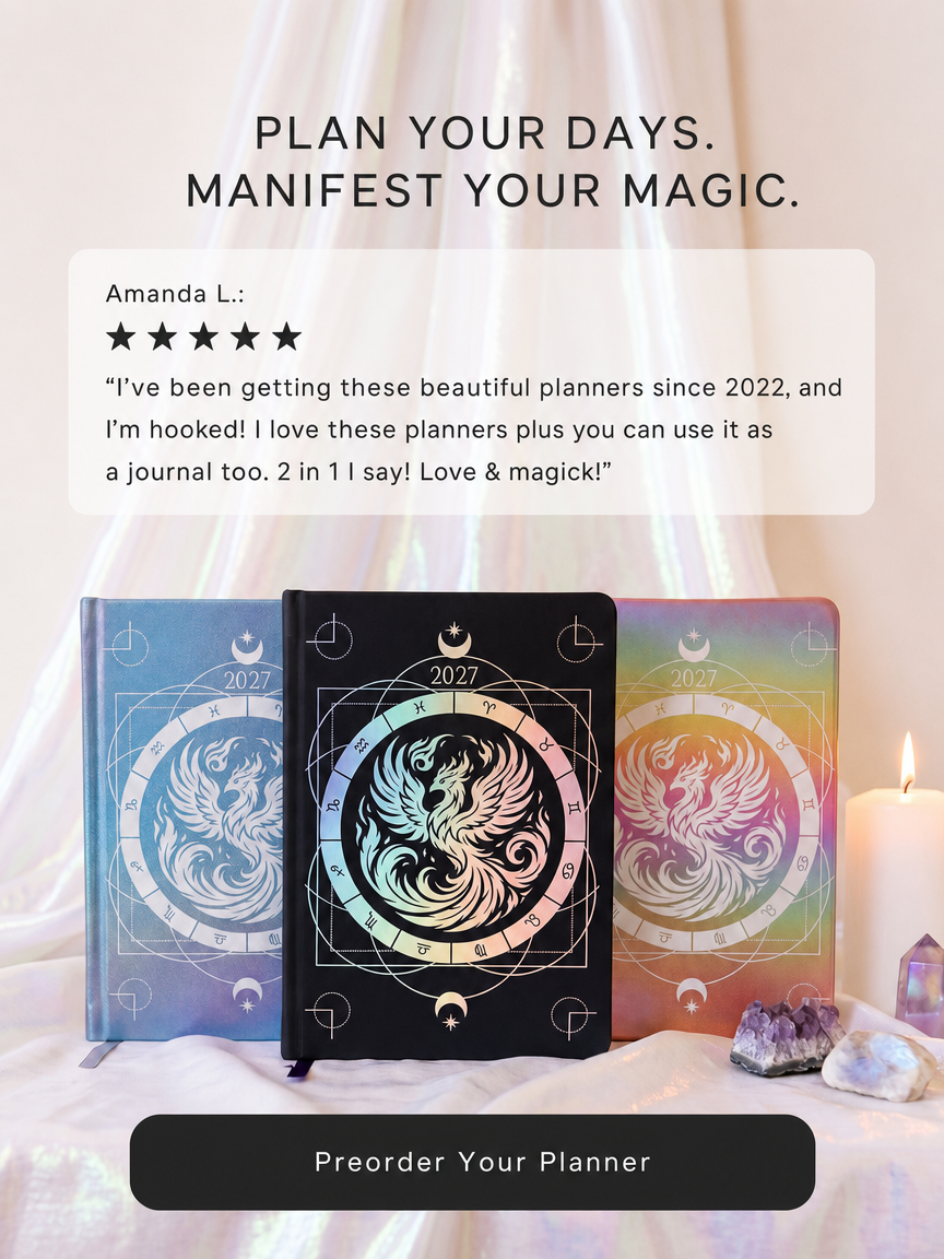 Goddess Provisions Facebook ad: The 2027 Planner for People Who Plan by the Moon
