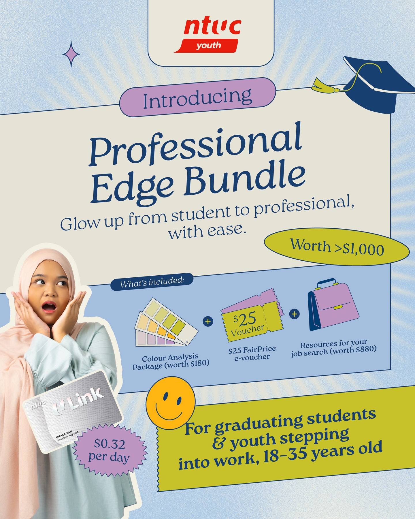 NTUC Youth Facebook ad