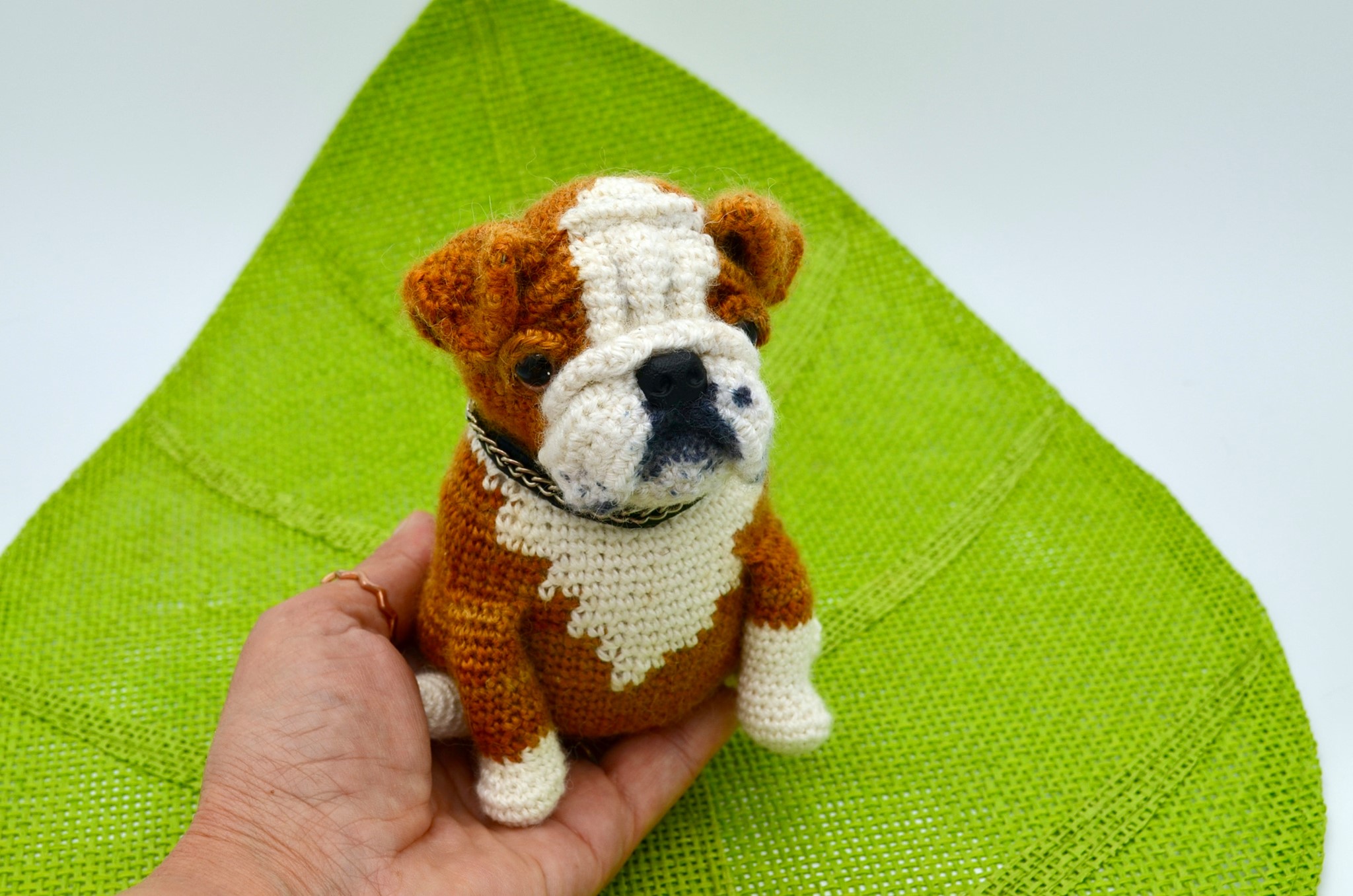 Crochet Toys and Patterns - Hugles Facebook ad: Pomeranian Pattern