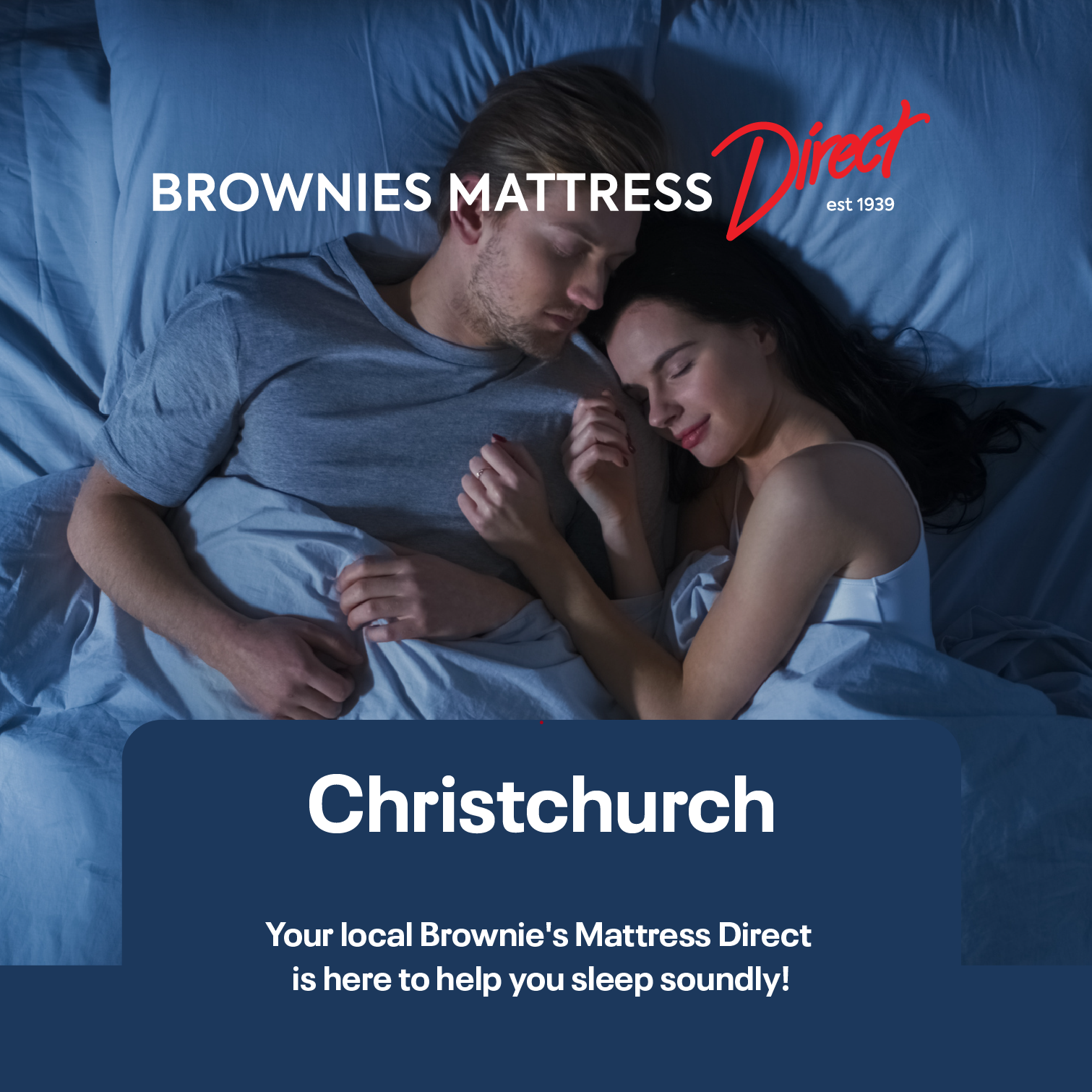 Brownie's Mattress Direct Facebook ad
