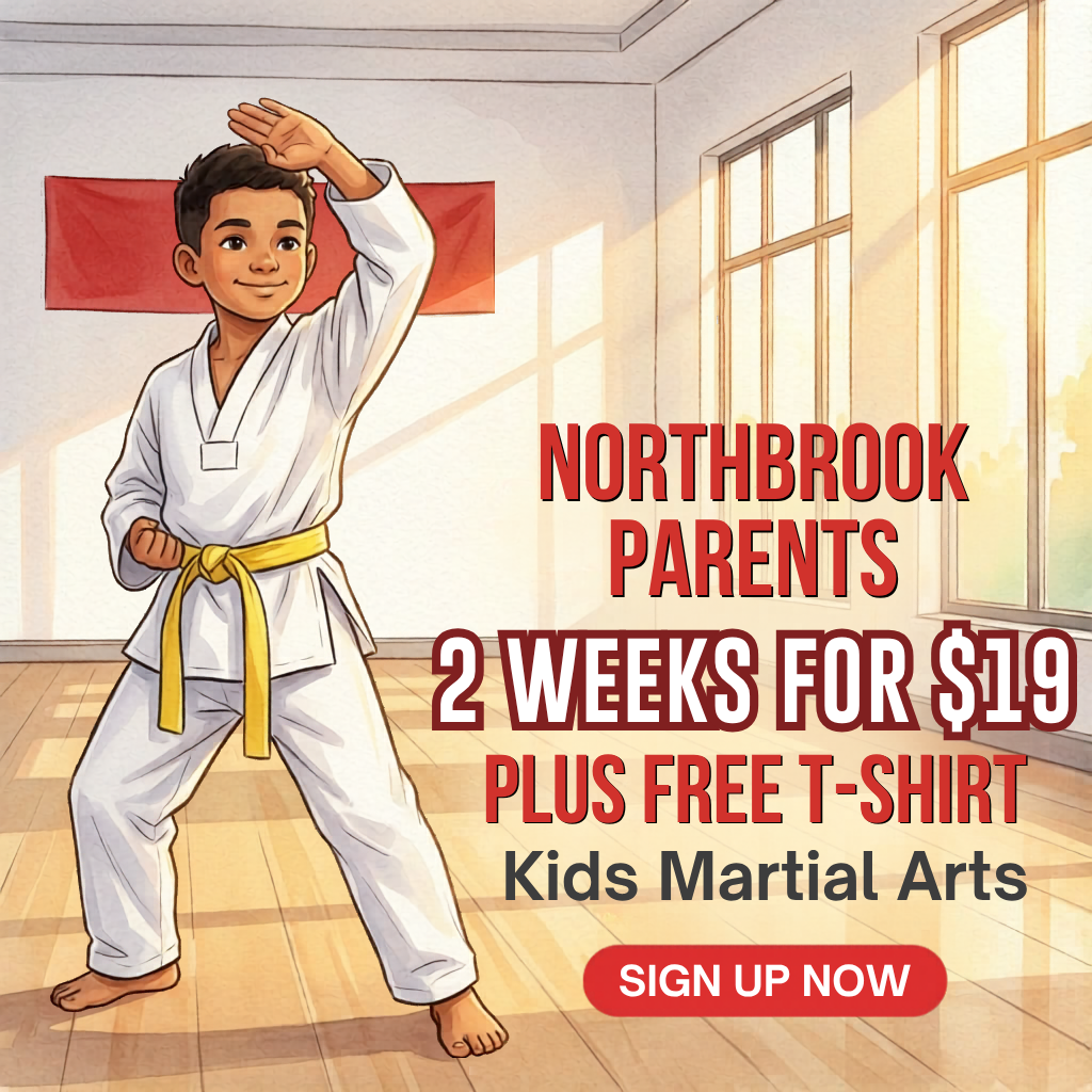 Northbrook's Best Martial Arts Program Facebook ad