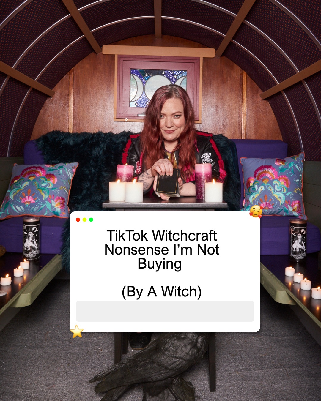High Priestess Facebook ad: Let's talk about the witchcraft advice on your…