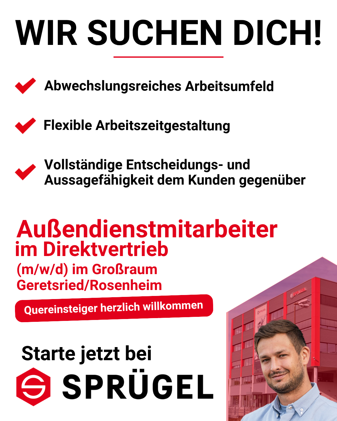 Gerhard Sprügel GmbH Facebook ad