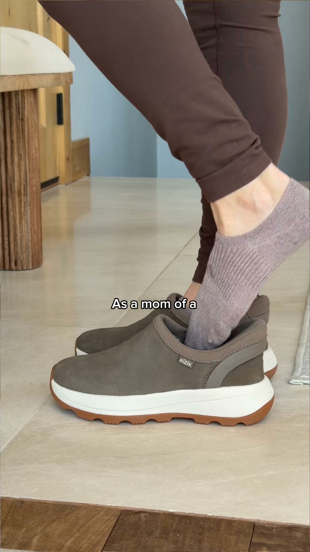 Kizik Facebook ad: Step in. Feel the difference.