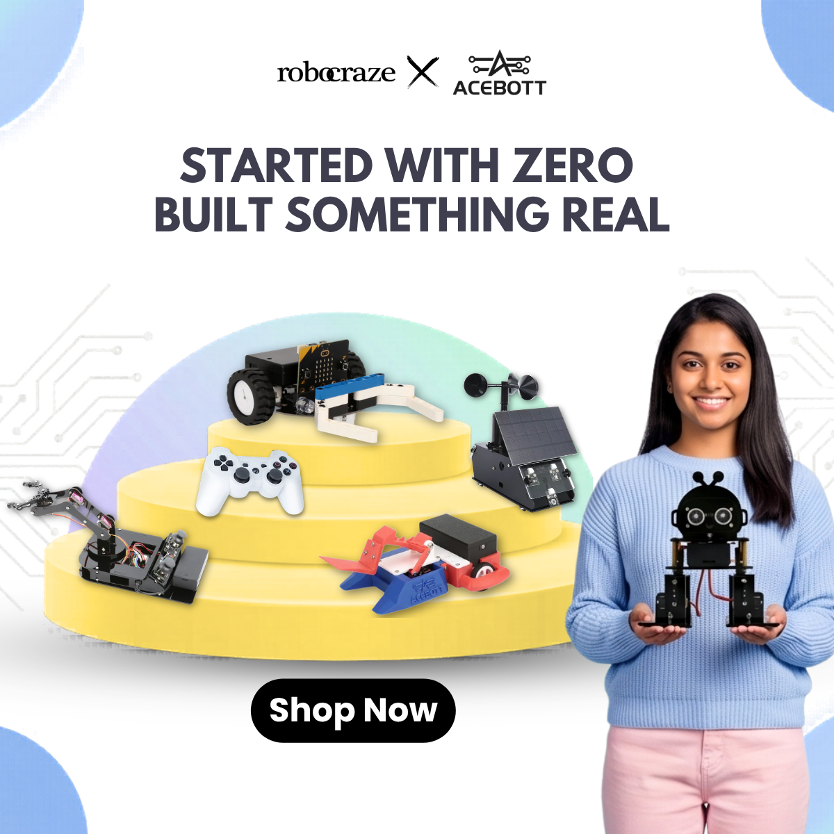 Robocraze Facebook ad from Jul 7, 2026
