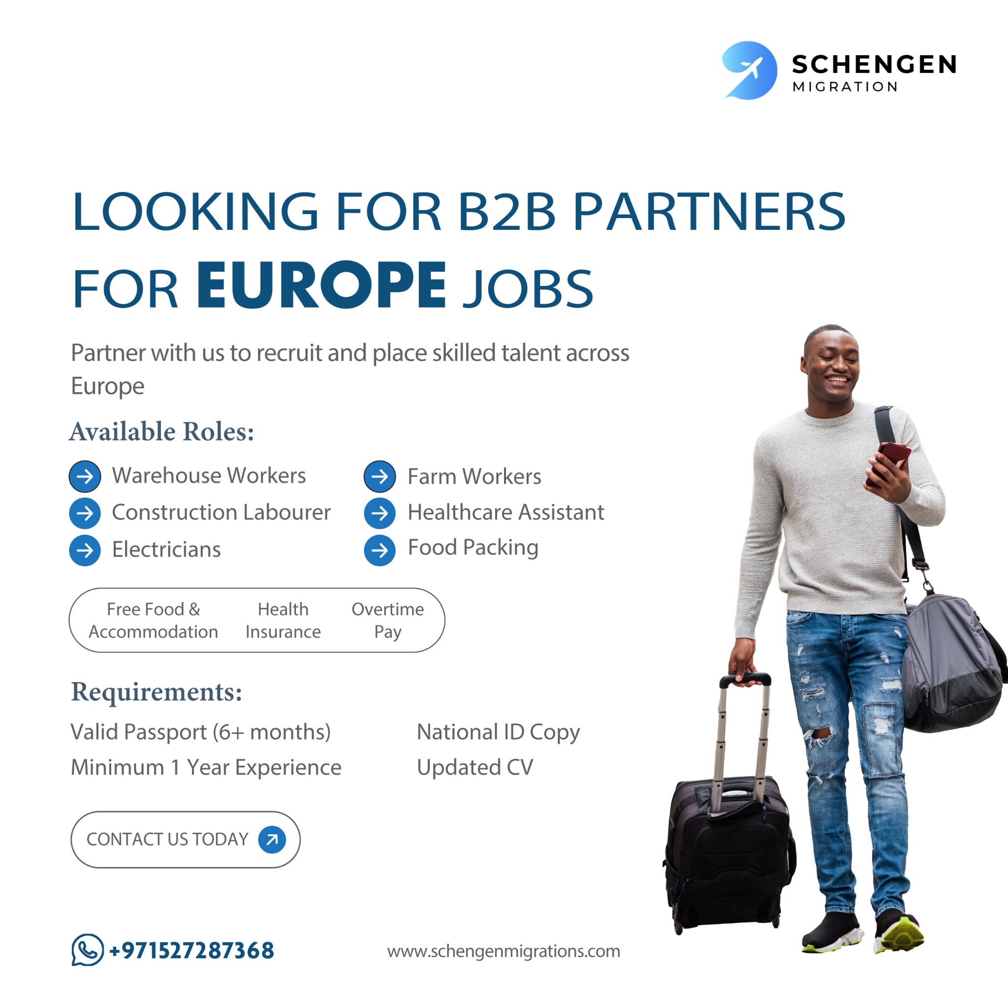 Schengen Migration Visa Services Facebook ad