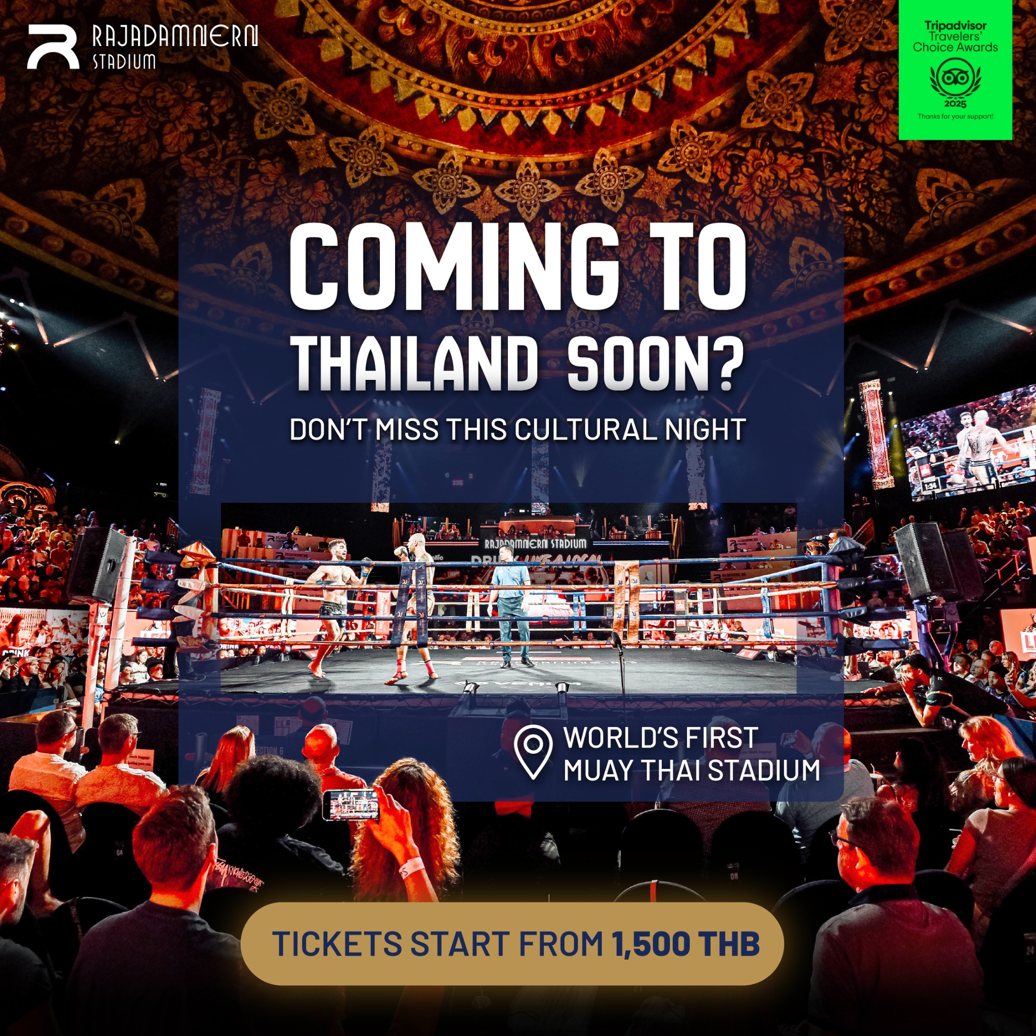 Rajadamnern Stadium เวทีราชดำเนิน Facebook ad