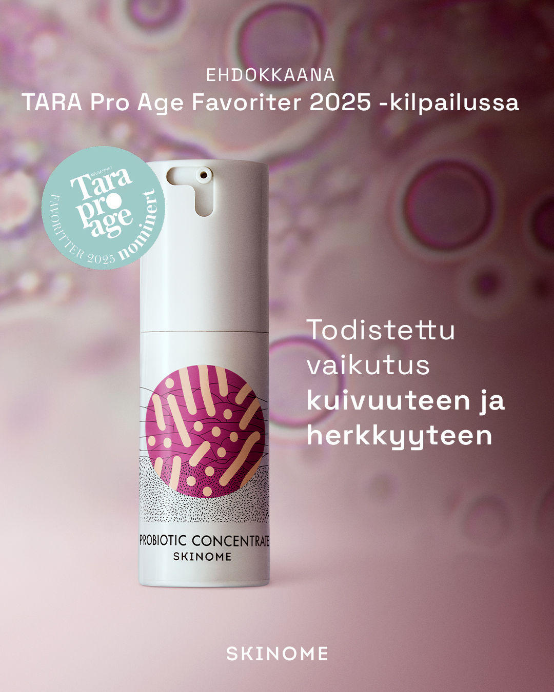 Skinome Facebook ad