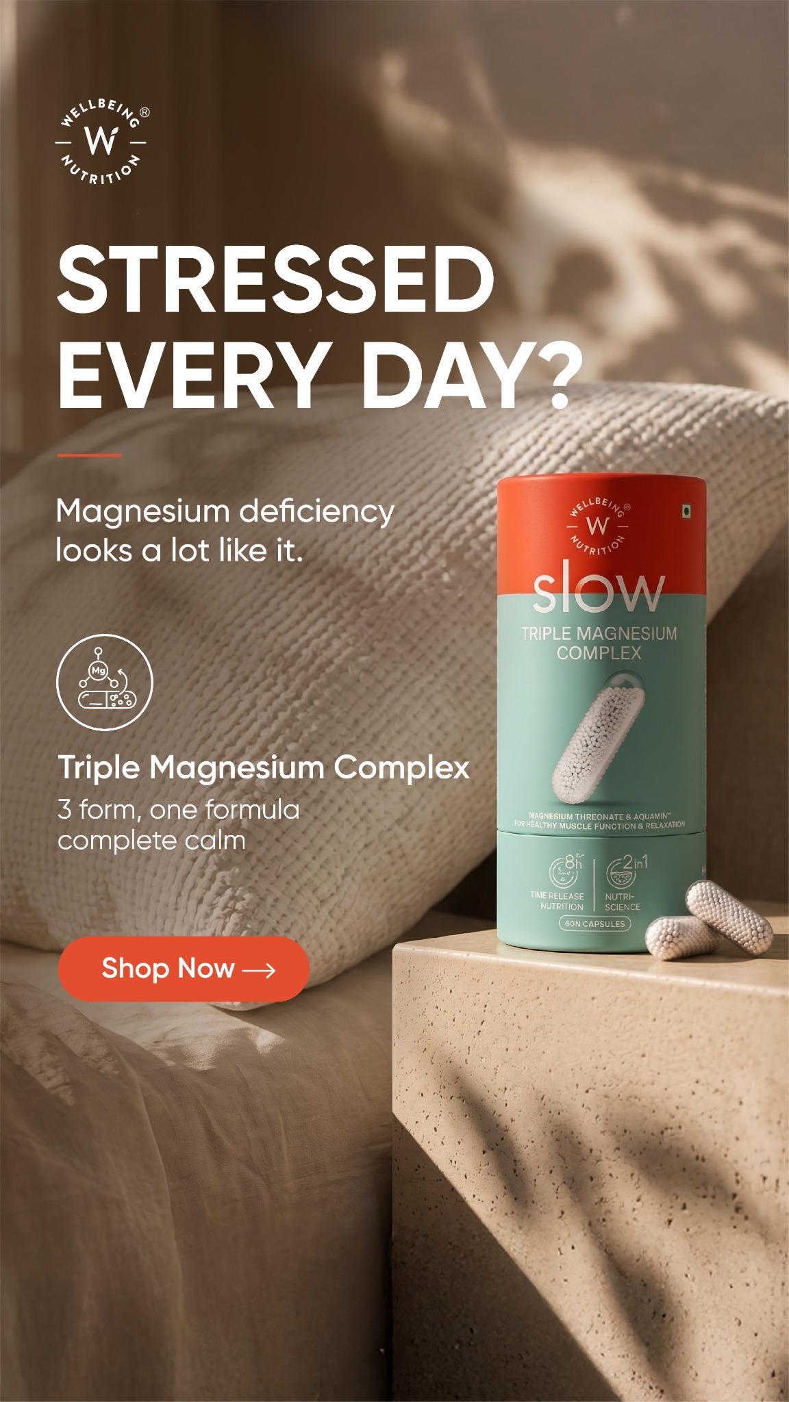 Wellbeing Nutrition Facebook ad