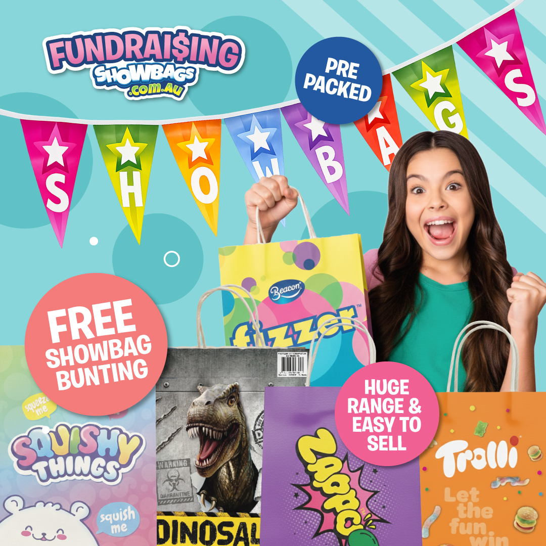 Fundraising Showbags Facebook ad: Looking for a Fundraiser That’s Easy, Profitable &…