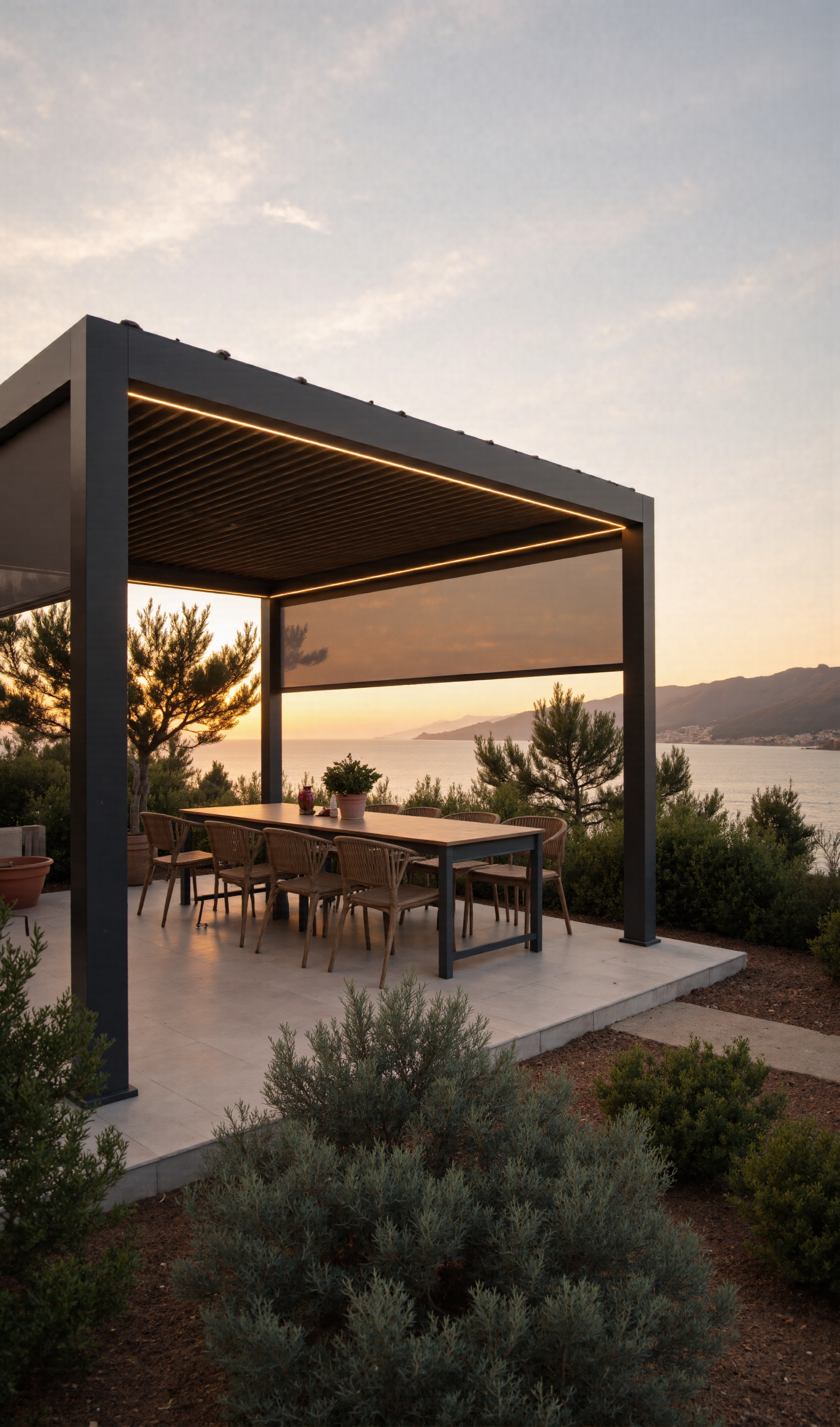 FlexPatio UK Facebook ad: Transform Your Patio: Motorized & Powered!