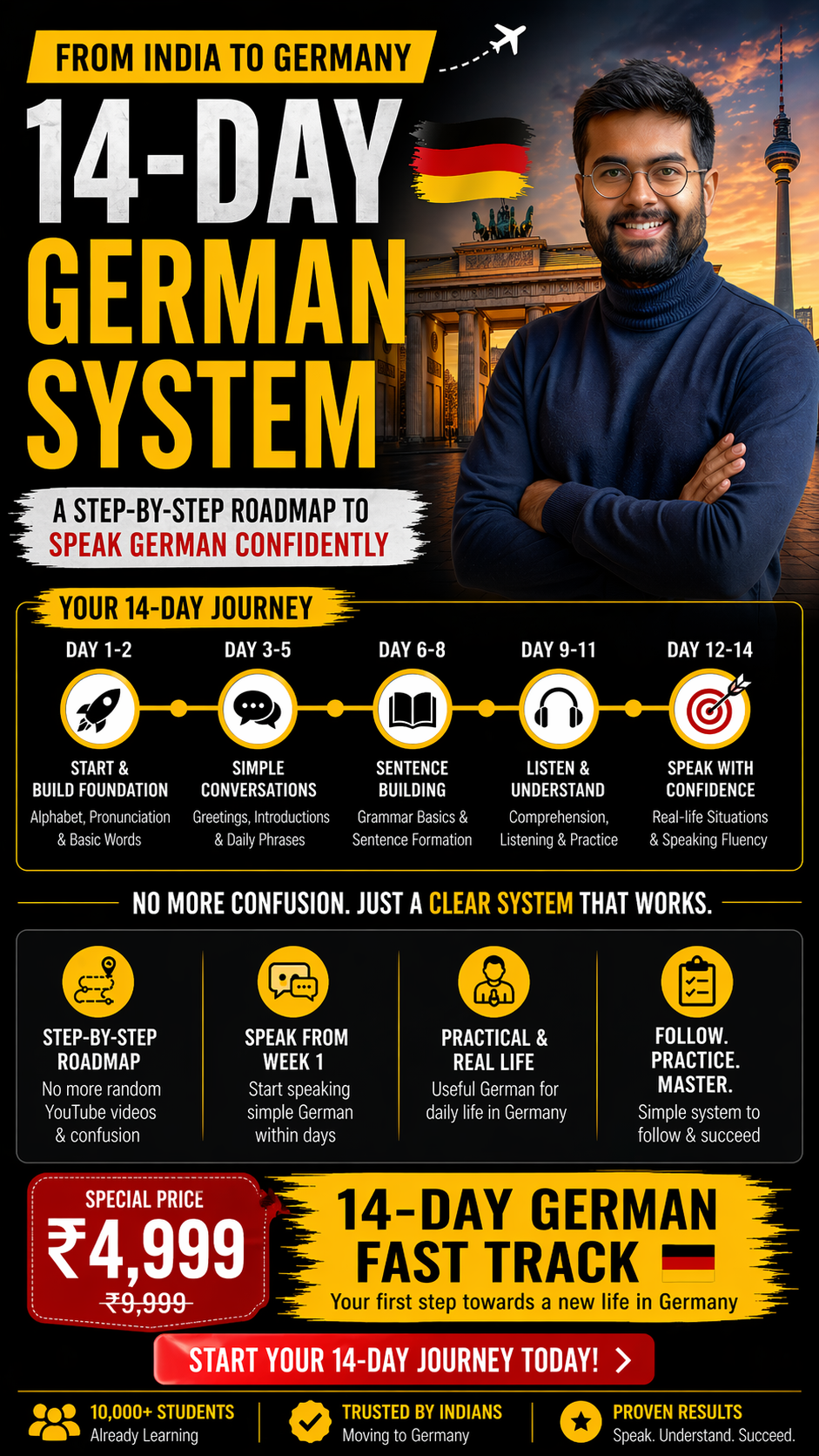 Bharat in Germany Facebook ad