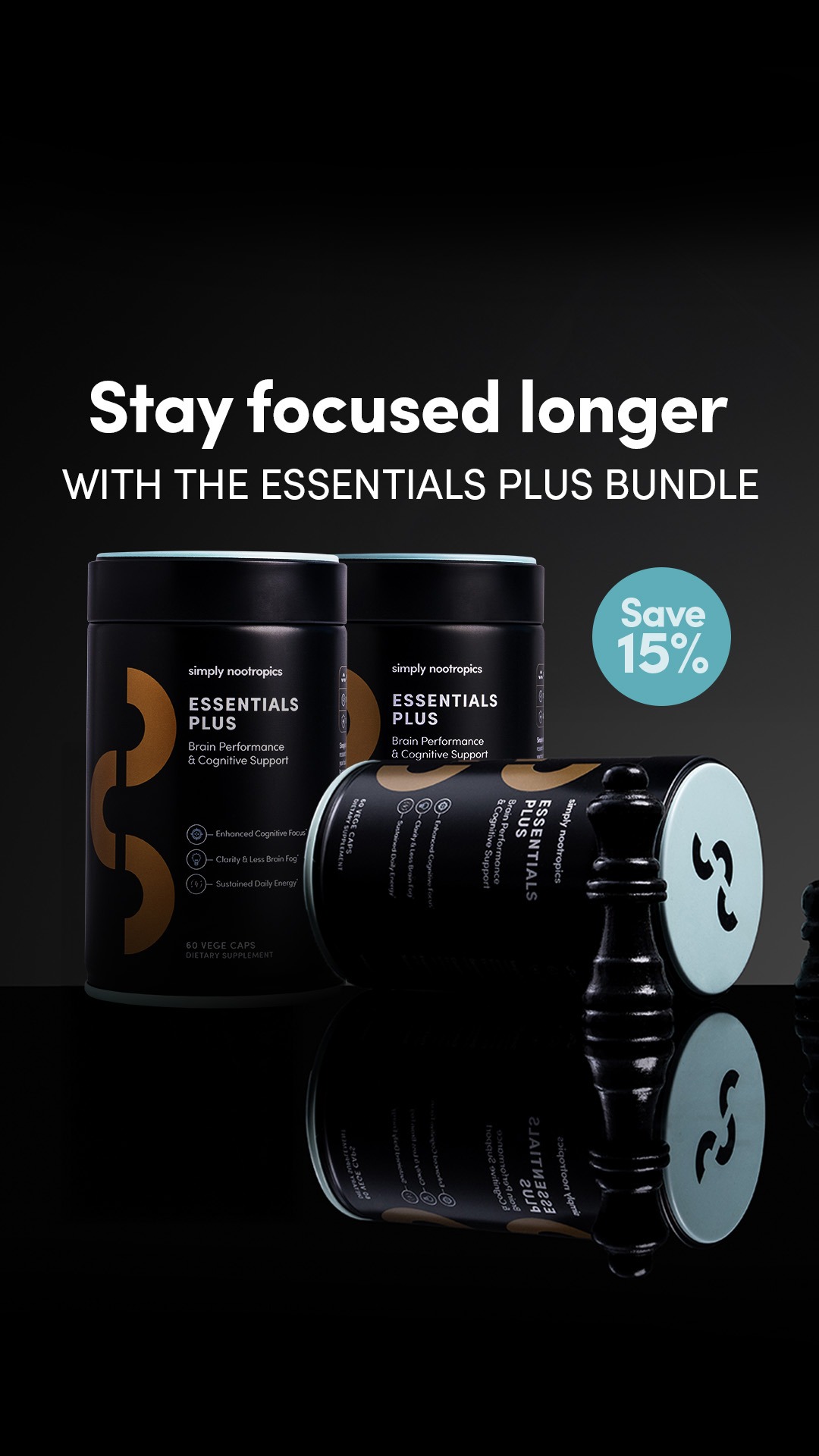 Simply Nootropics Facebook ad