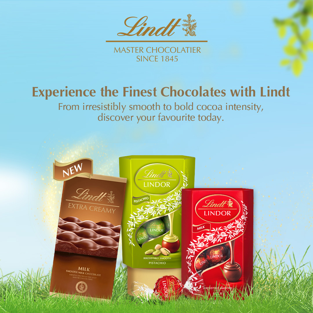 Lindt Facebook ad