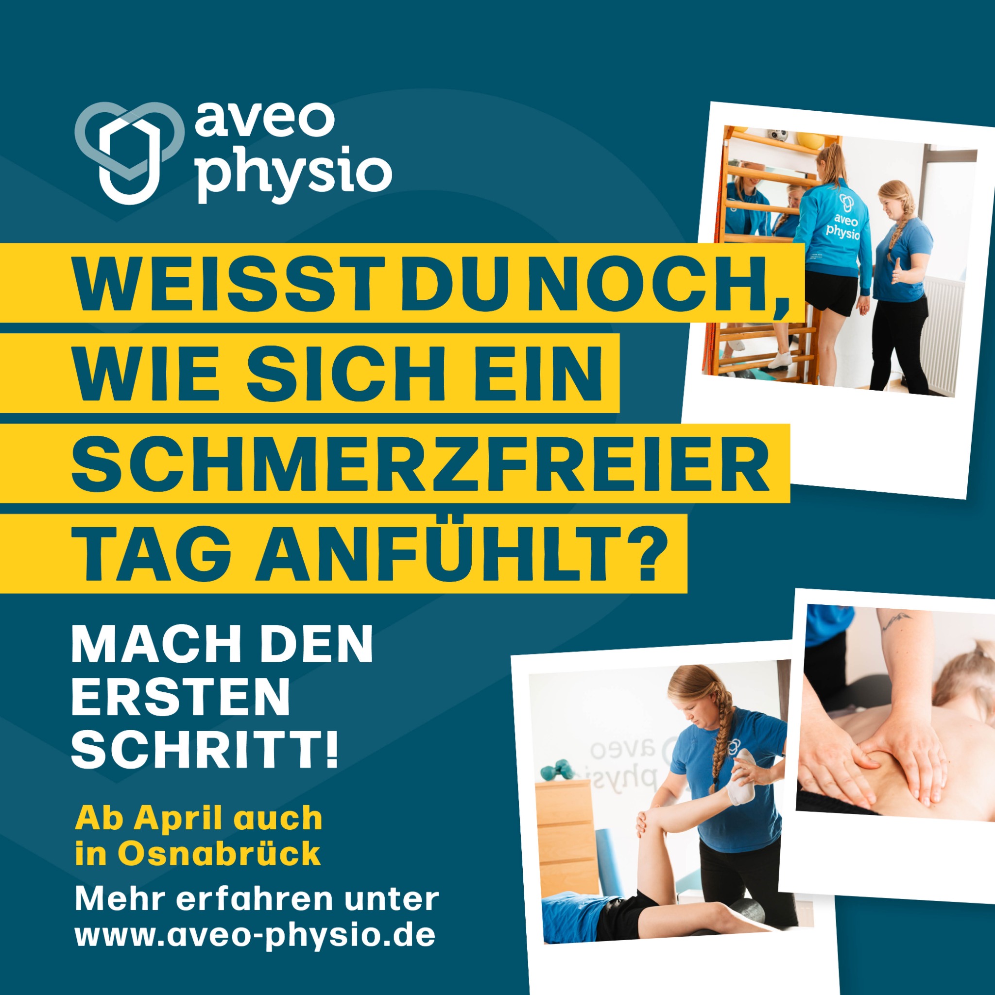 AVEO Physio Facebook ad