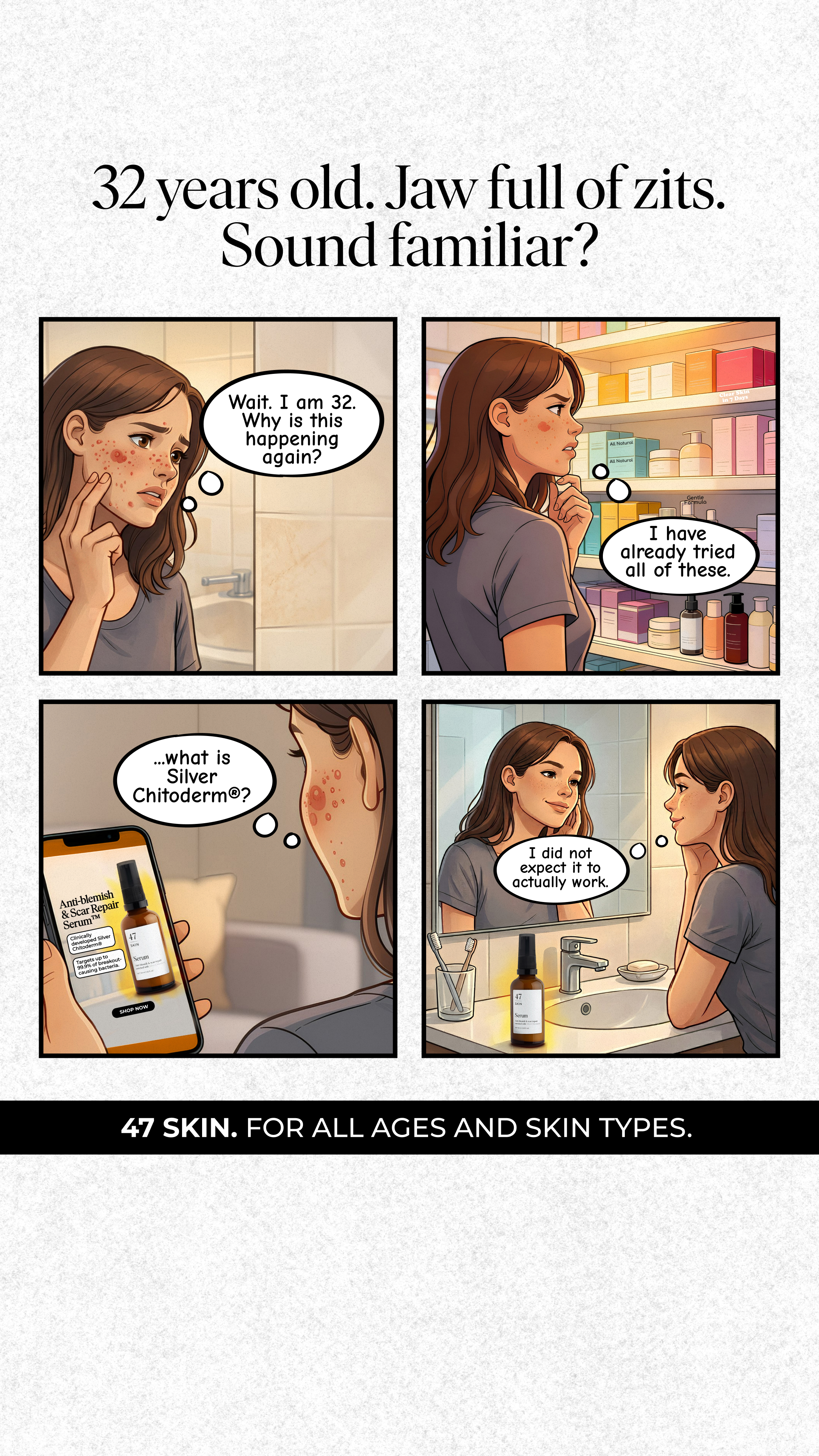 47Skin Facebook ad