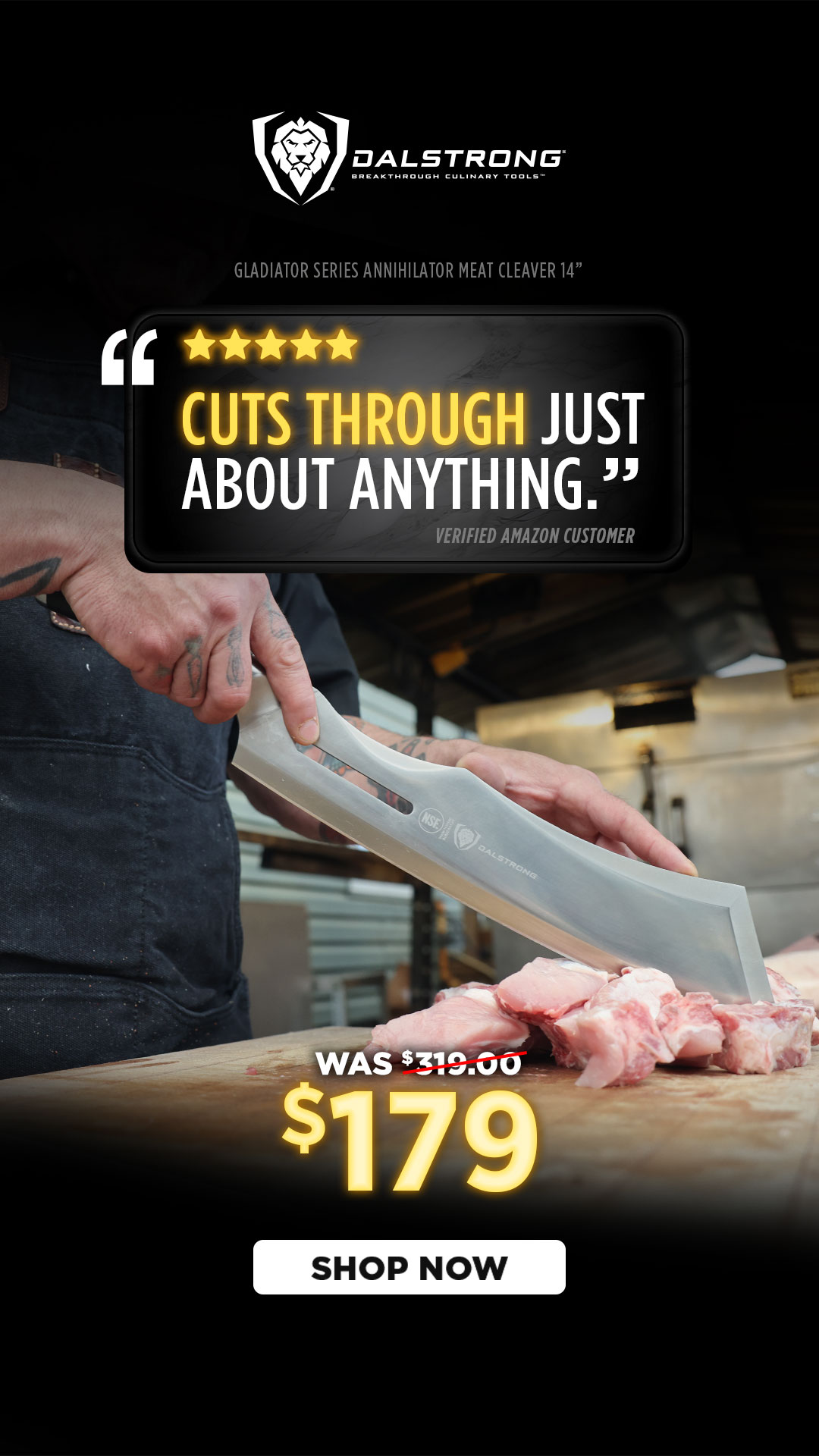 Dalstrong Facebook ad