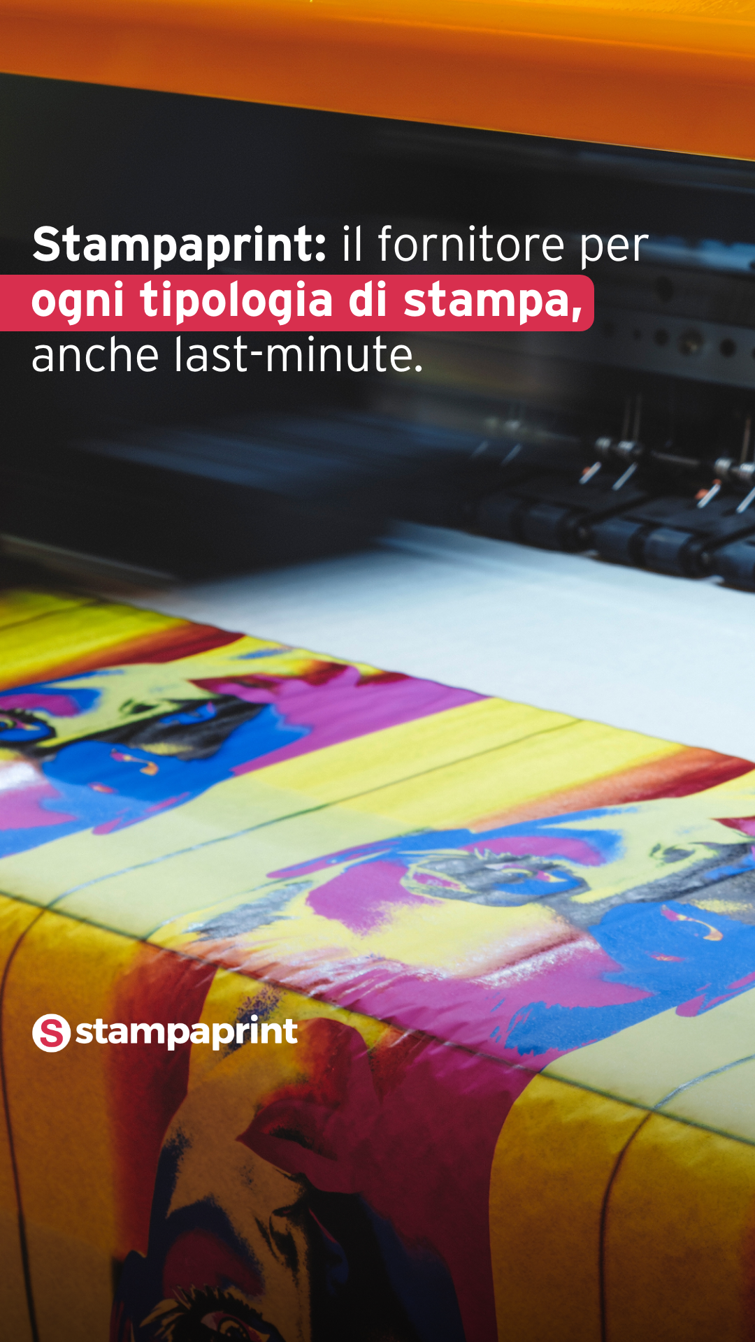 Stampaprint Facebook ad: Il last minute non fa paura