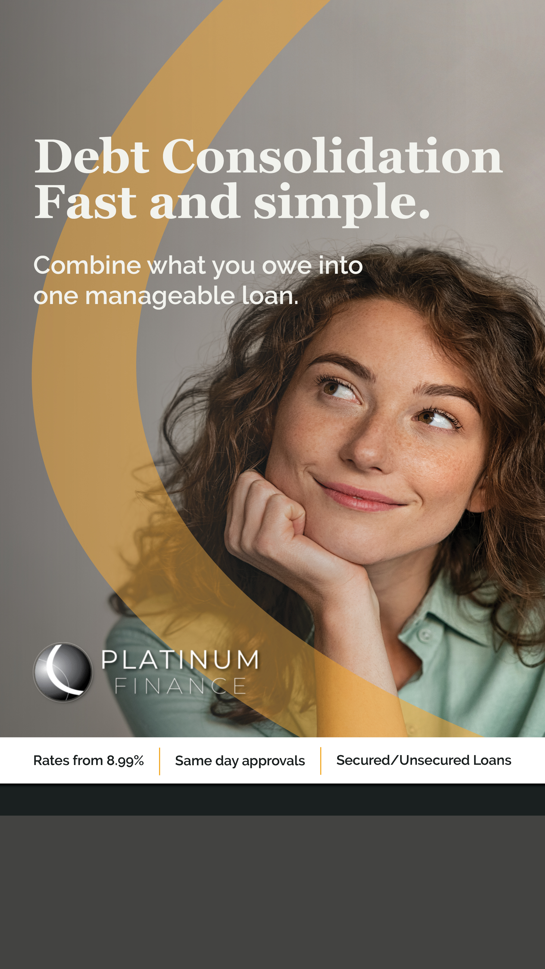 Platinum Finance Facebook ad