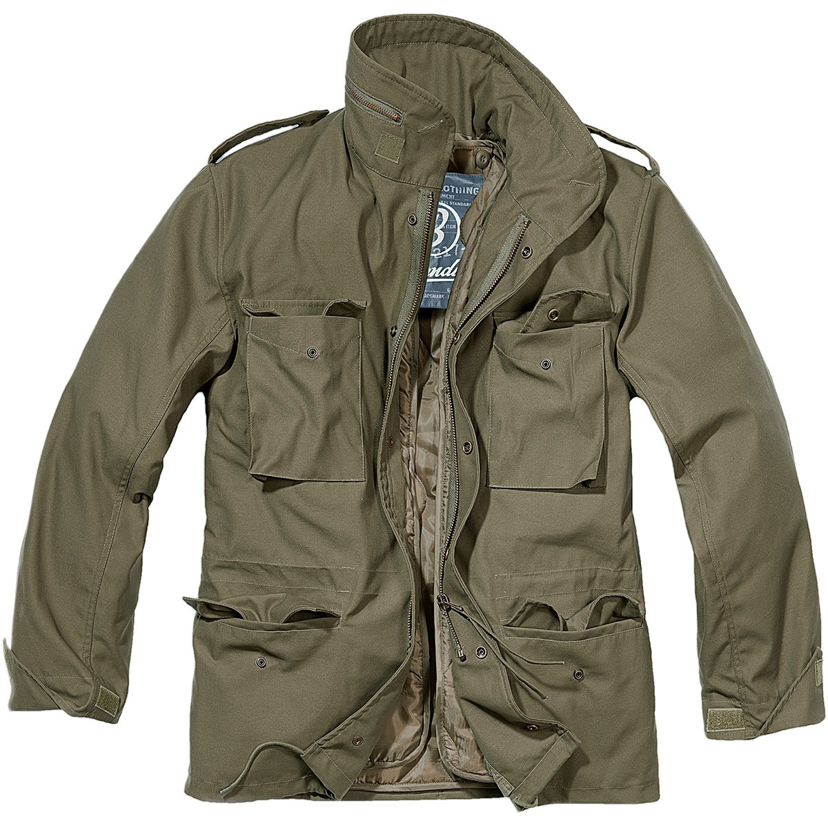 Military 1st Facebook ad: Brandit M-65 Classic Jacket Olive