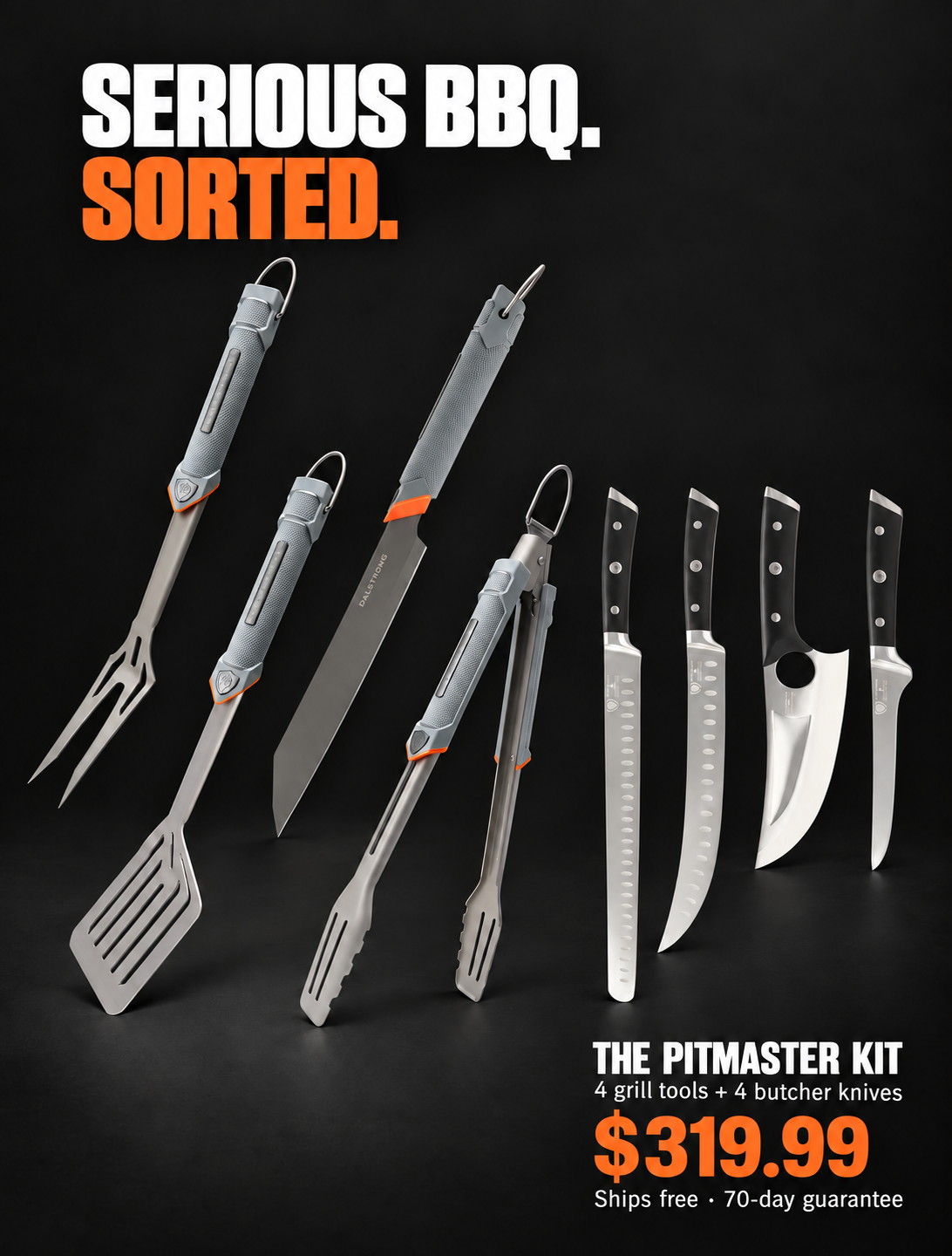 Dalstrong Facebook ad: The Right Tool For Every Job