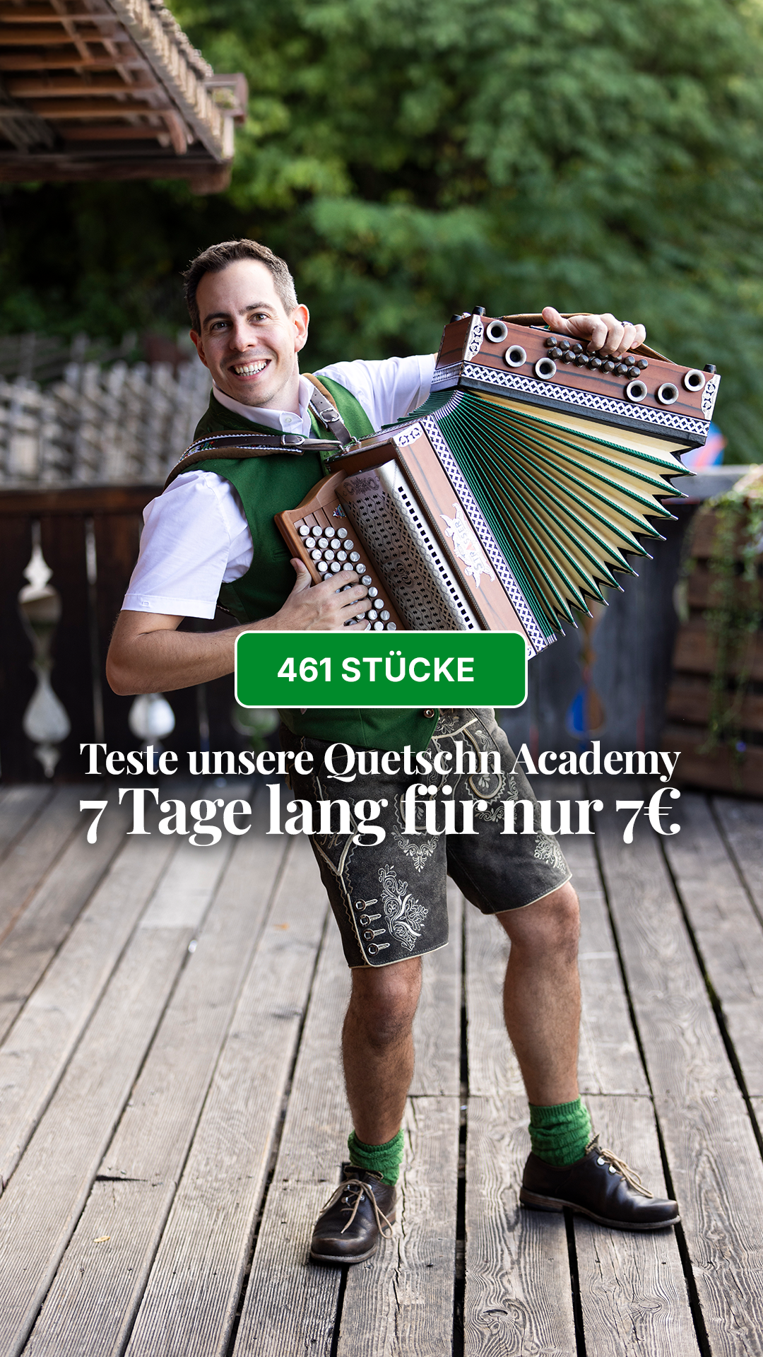 Quetschn Academy - Die Steirische Harmonika Schule Facebook ad from May 25, 2026