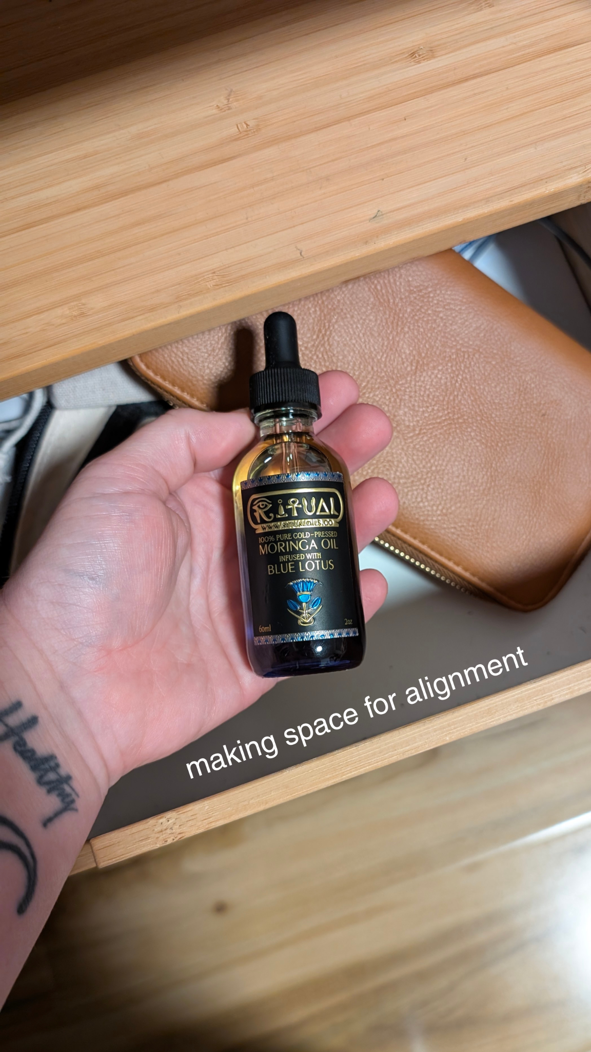 Ritual Oils Facebook ad