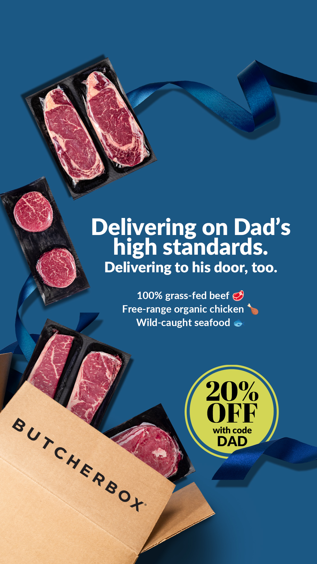 ButcherBox Facebook ad