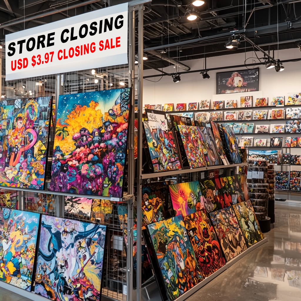 Diamondartpaintin Facebook ad: USD $3.97 CLOSING SALE