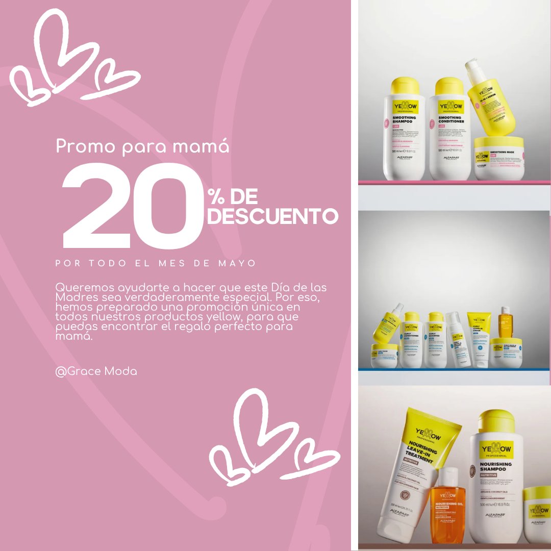 Grace Moda Facebook ad: CONSENTÍ A MAMÁ COMO SE MERECE