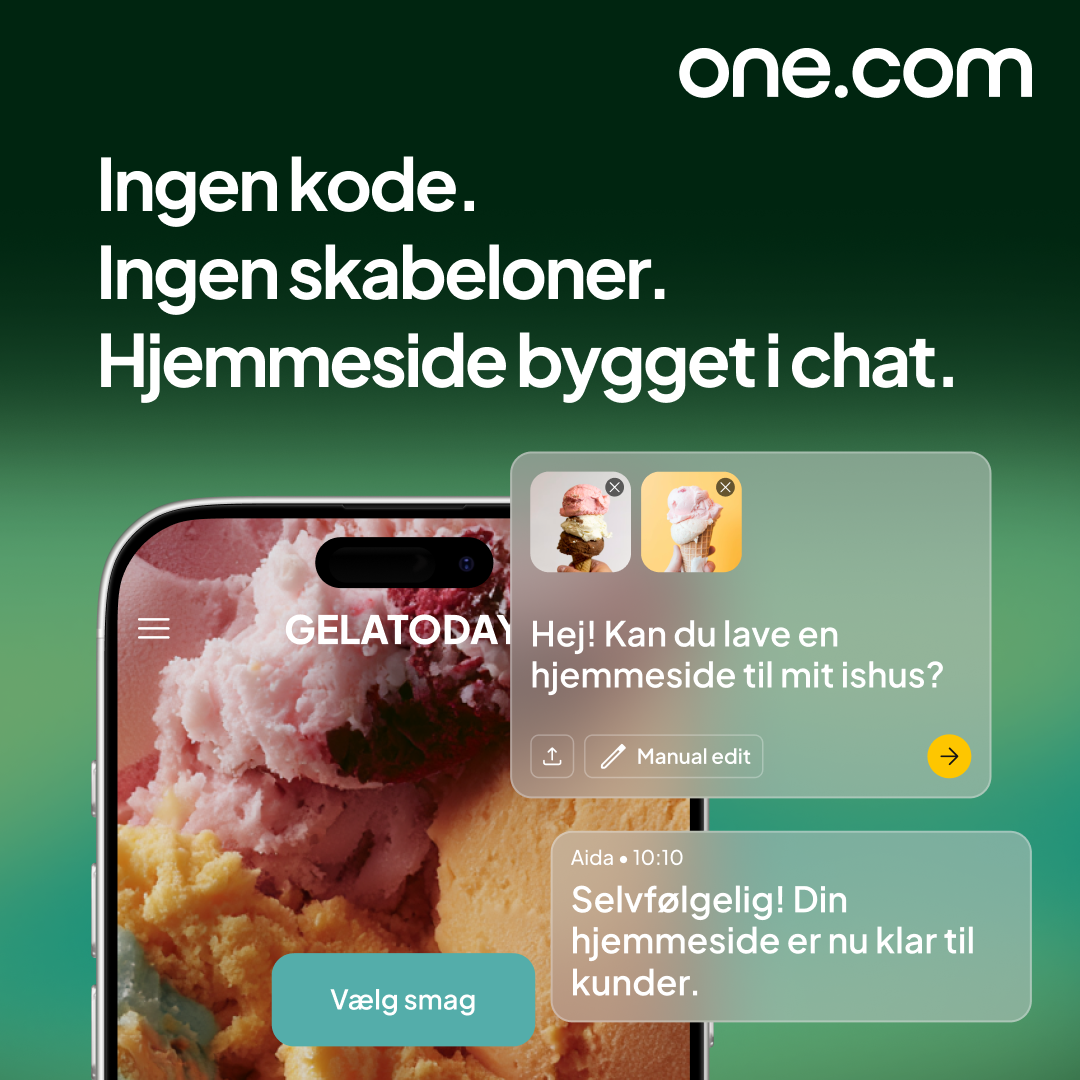 one.com Facebook ad