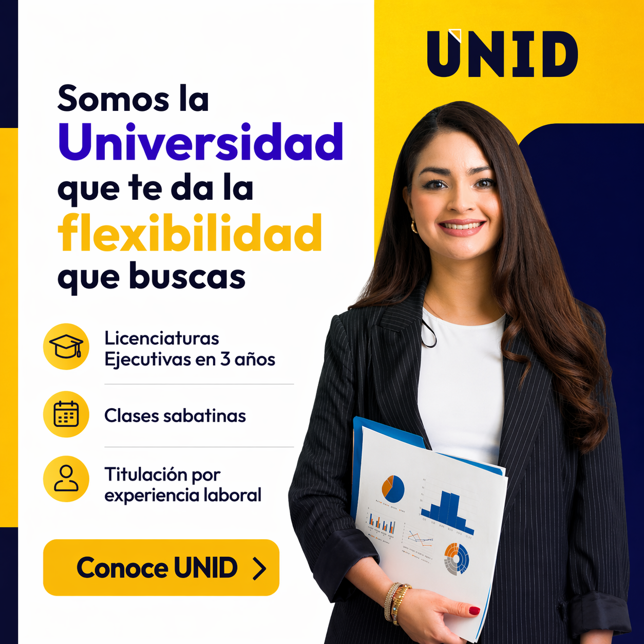 Universidad Interamericana para el Desarrollo - UNID Facebook ad