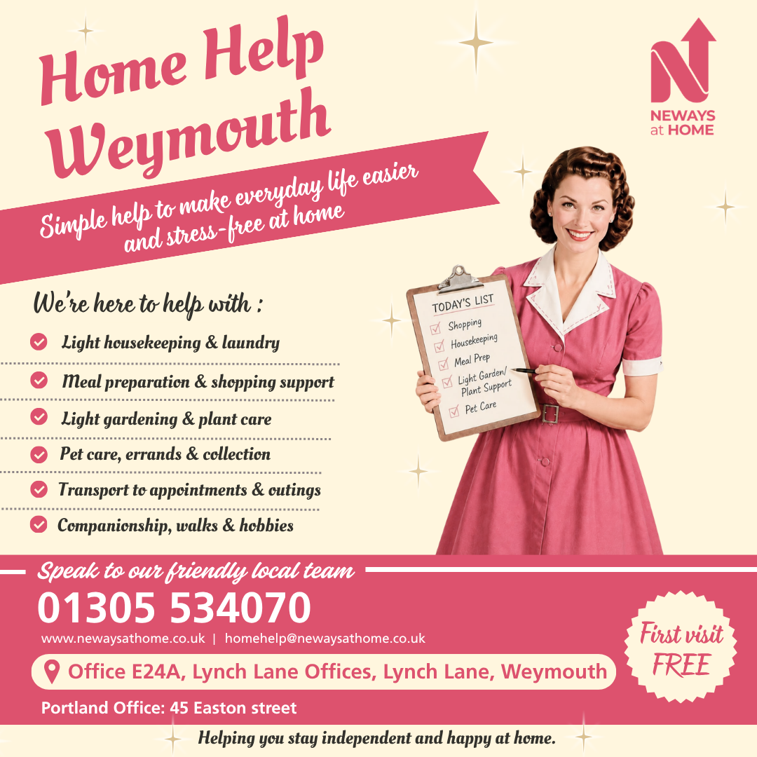 Home Help - Neways at Home Facebook ad: Caring for a loved one at home is…