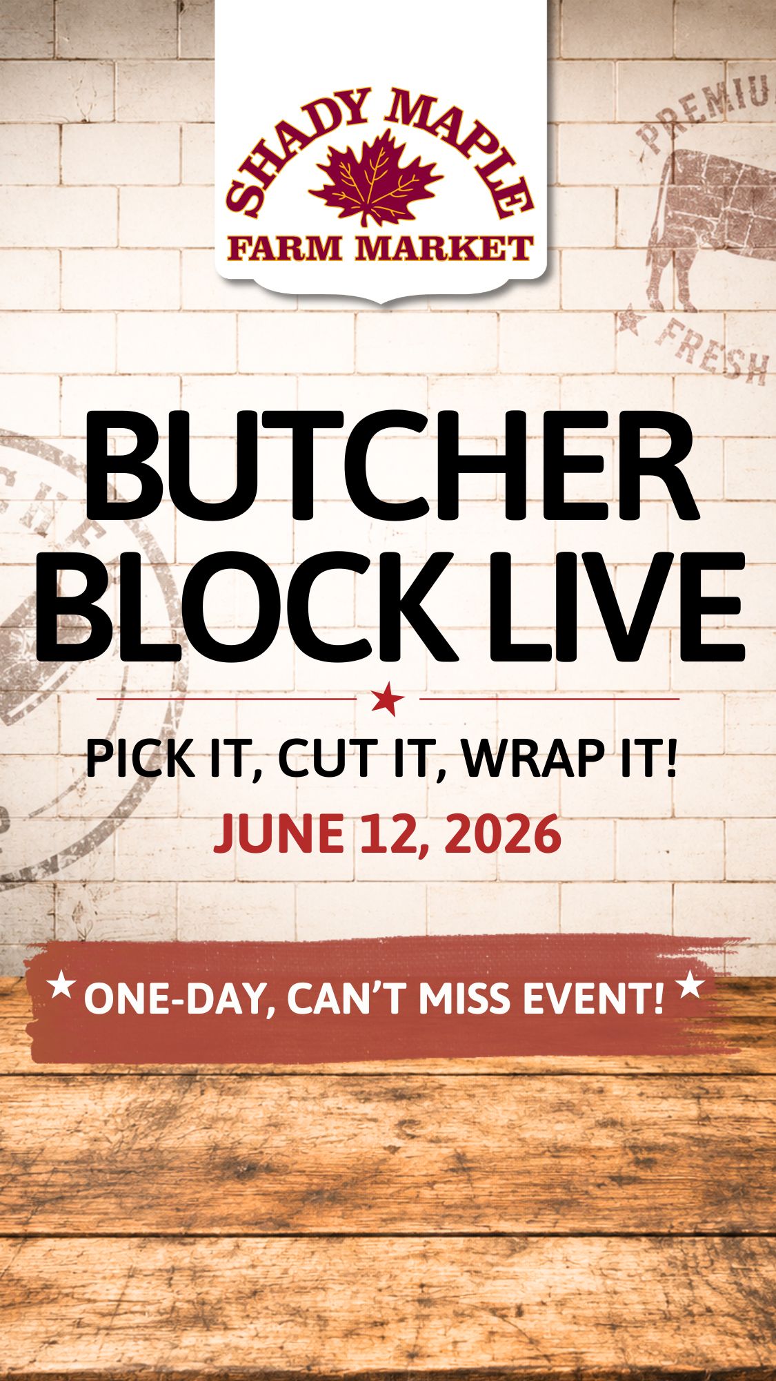 Shady Maple Farm Market Facebook ad from Jun 2, 2026
