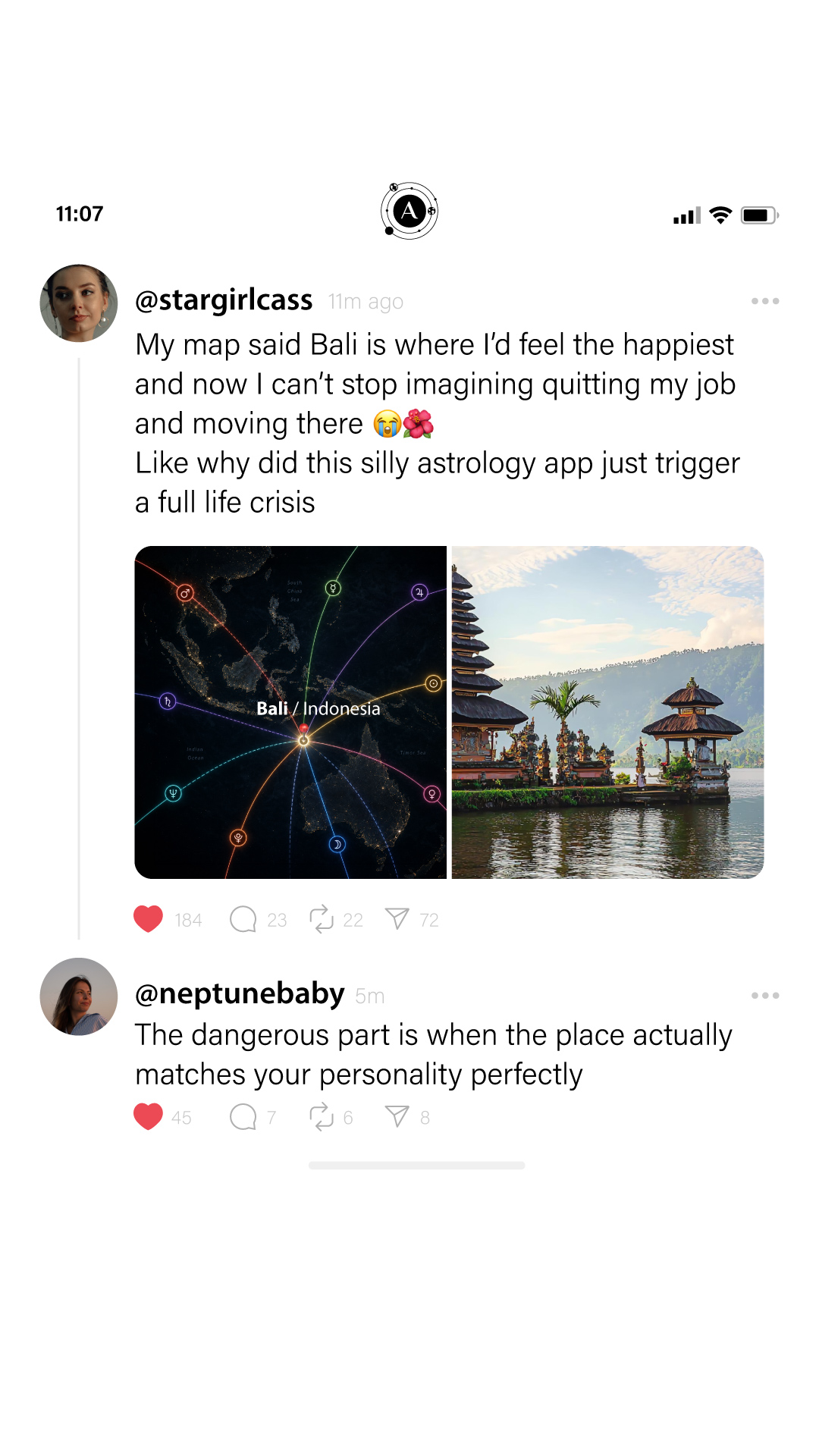 Astro life path Facebook ad