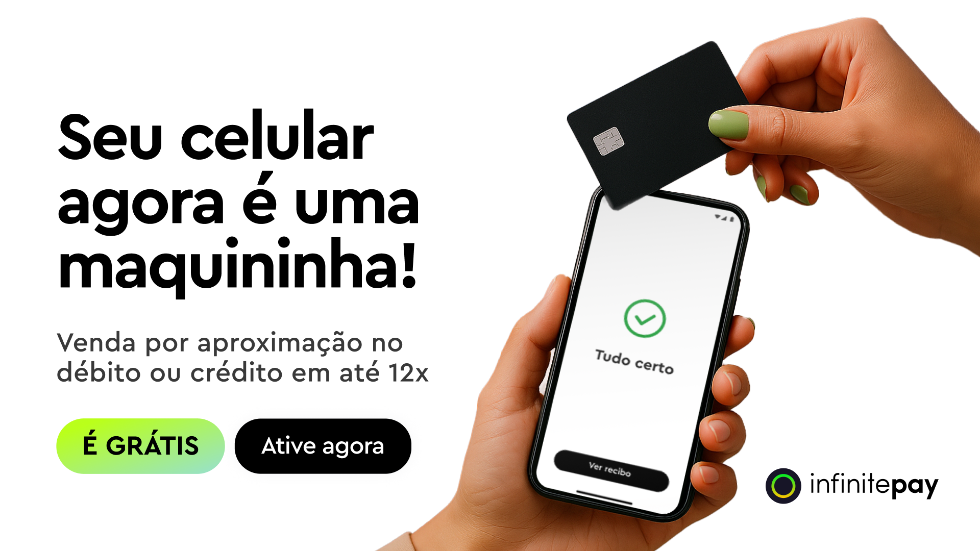 InfinitePay Facebook ad
