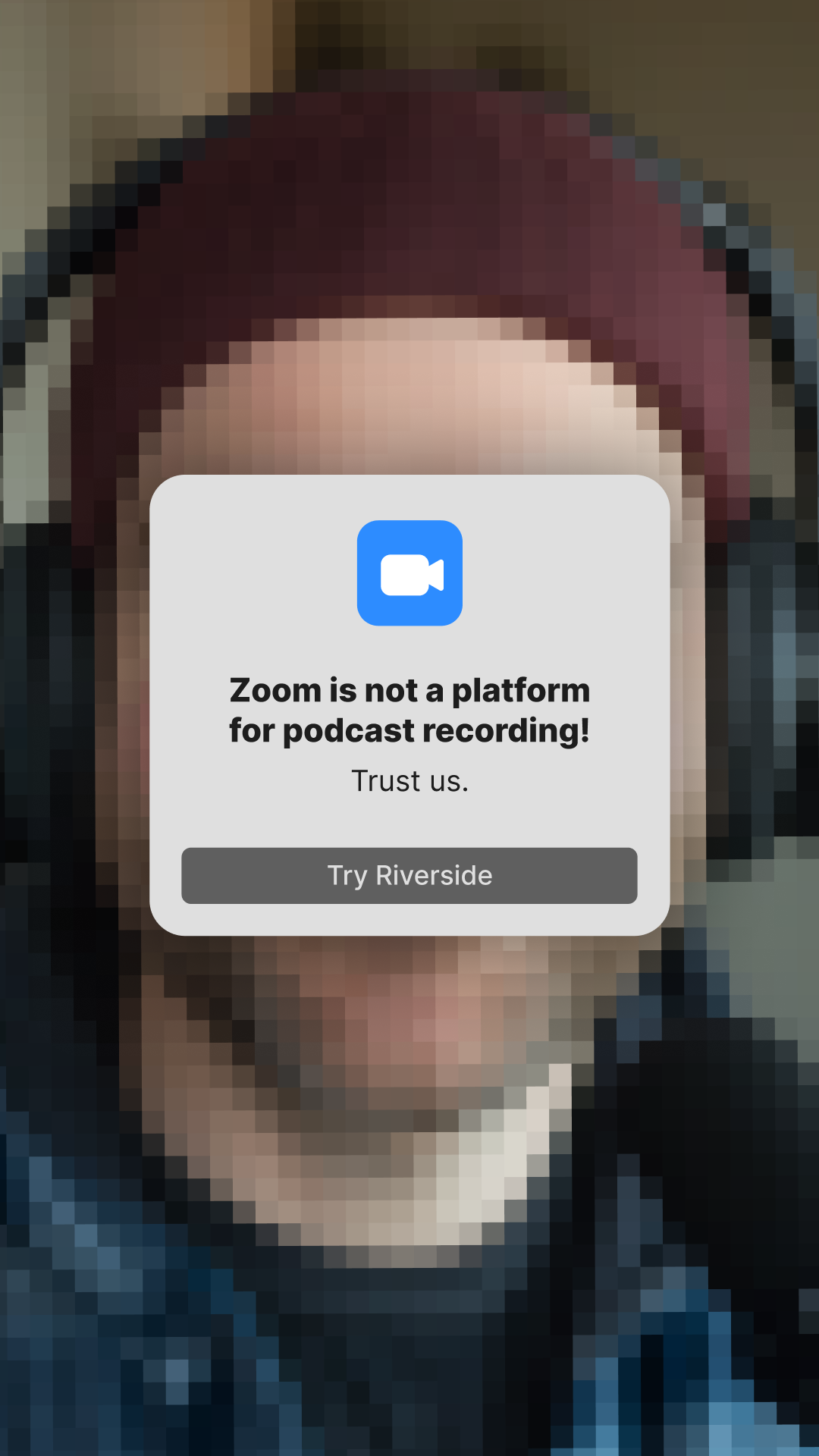 Riverside.fm Facebook ad