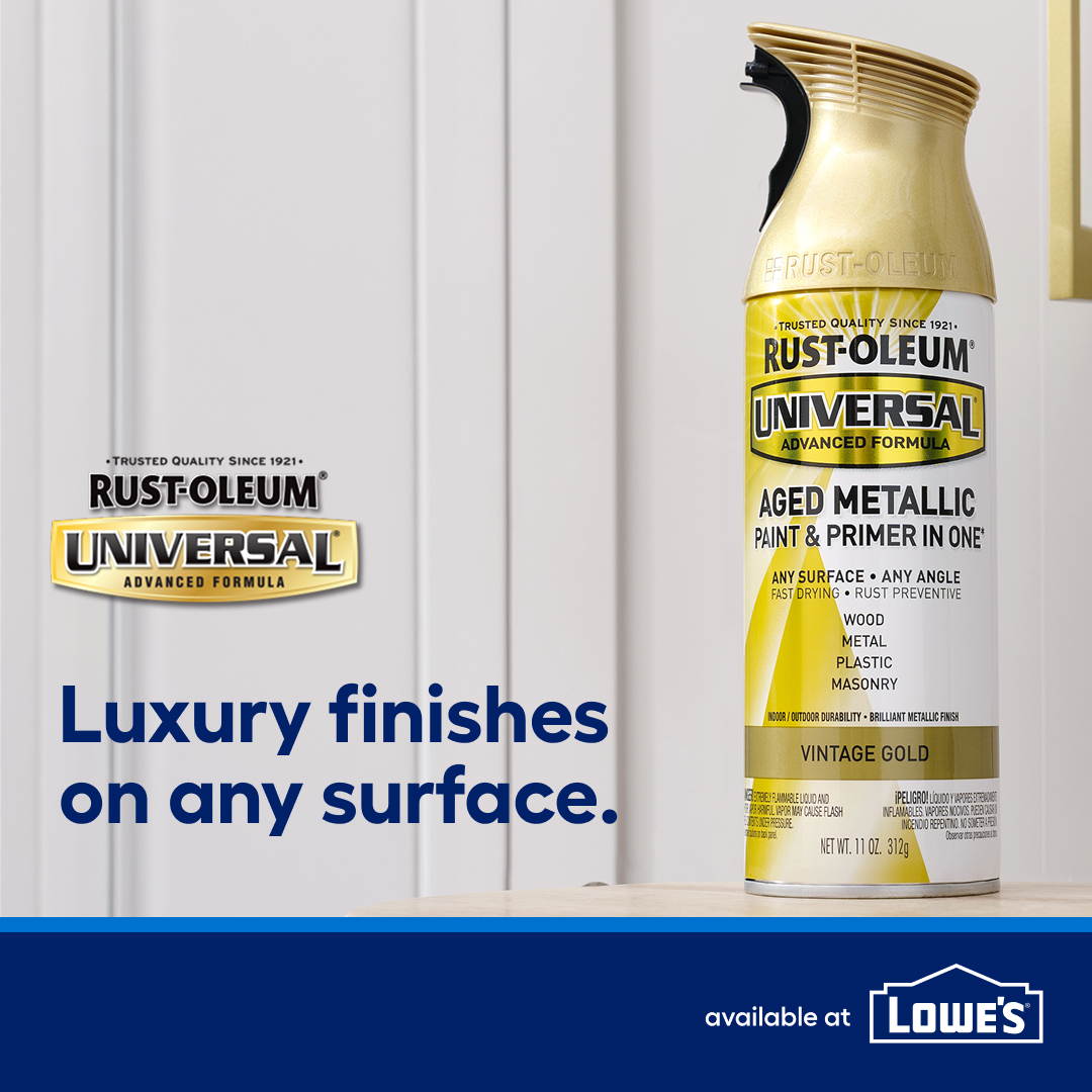 Lowe's Home Improvement Facebook ad: Spray paint with confidence