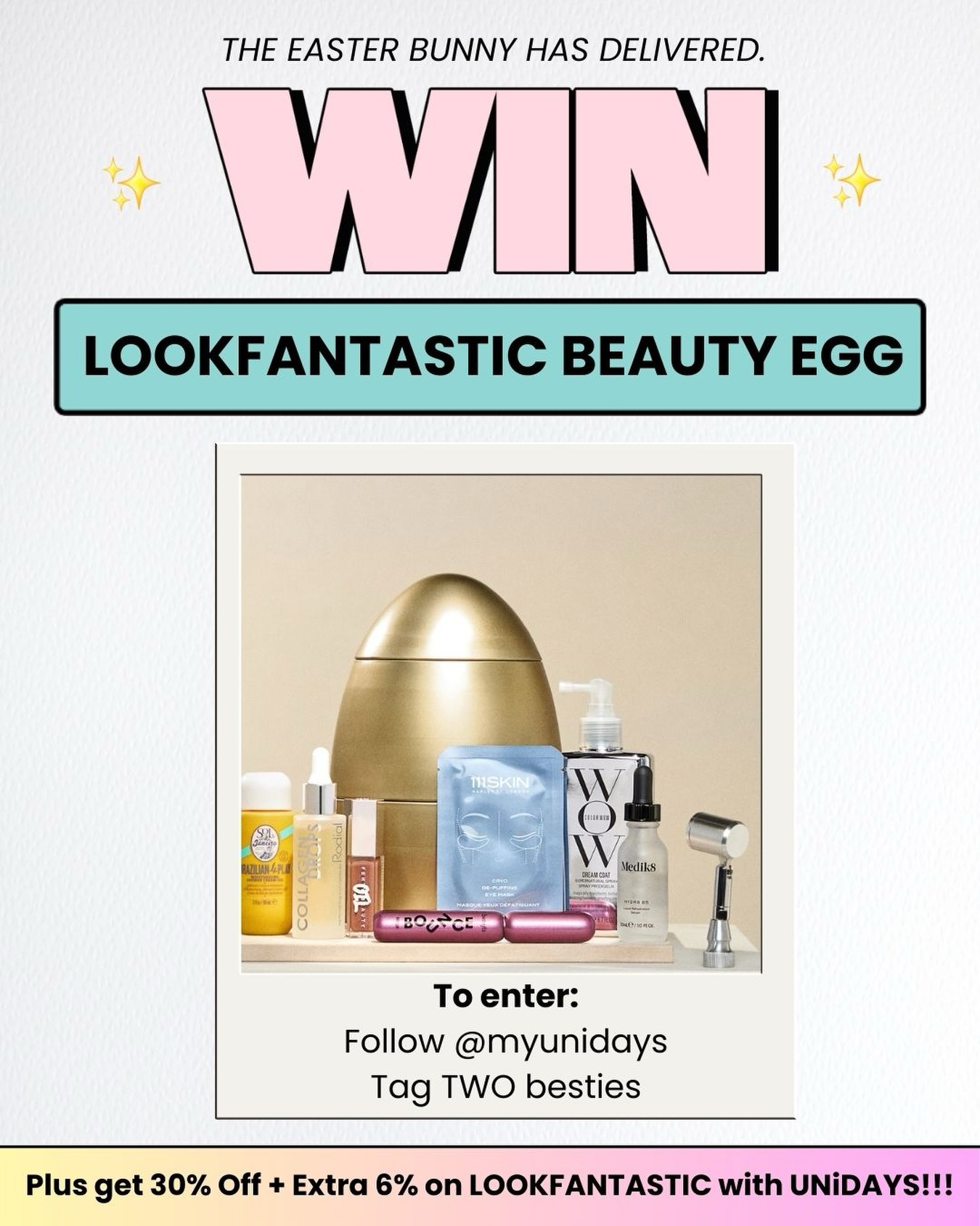 UNiDAYS Facebook ad