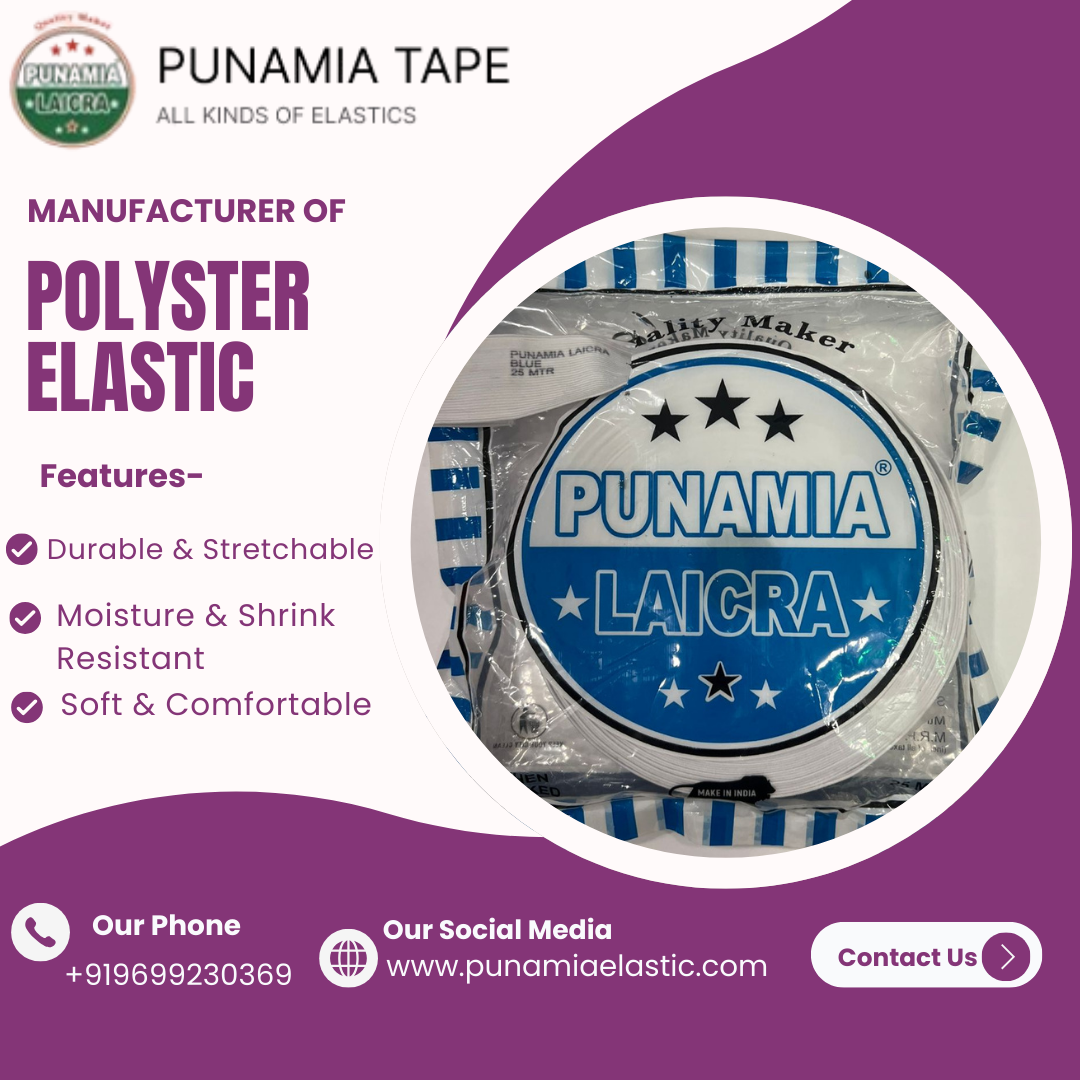 Punamia Tape Facebook ad: Premium Quality Elastics for Garment Manufacturers &…