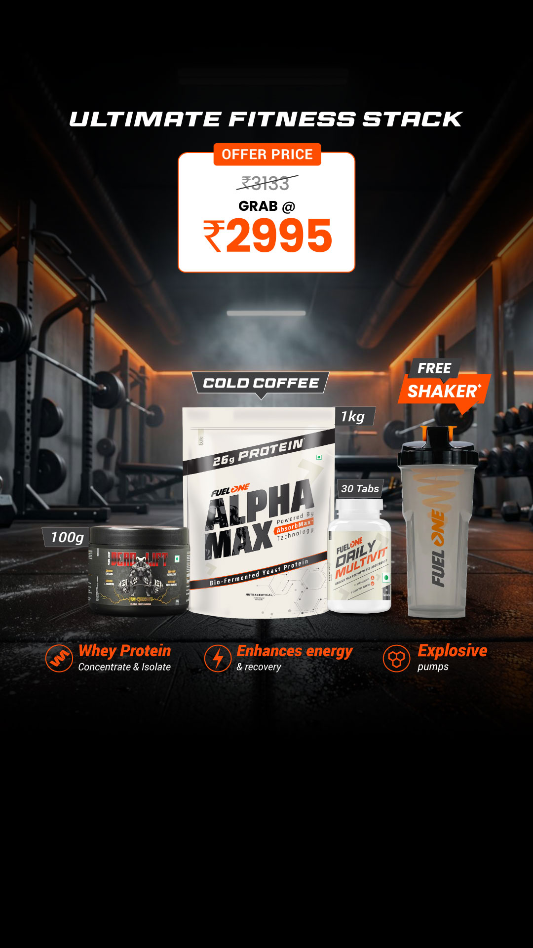 Fuel One Nutrition Facebook ad