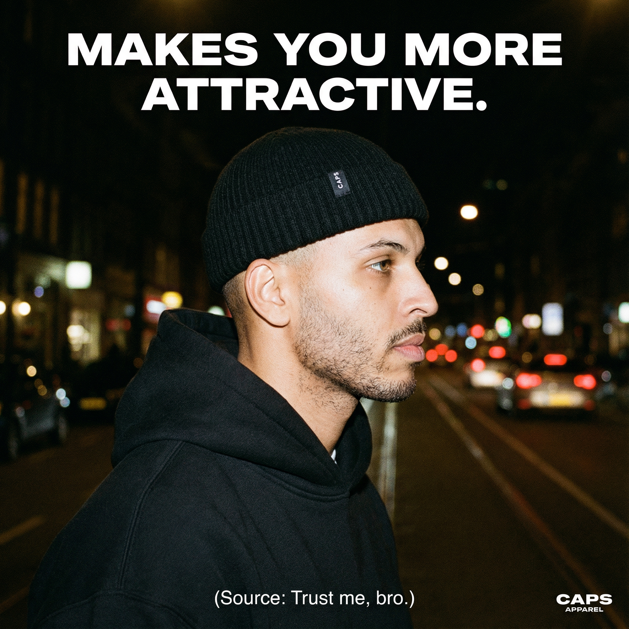 CAPS Apparel Facebook ad