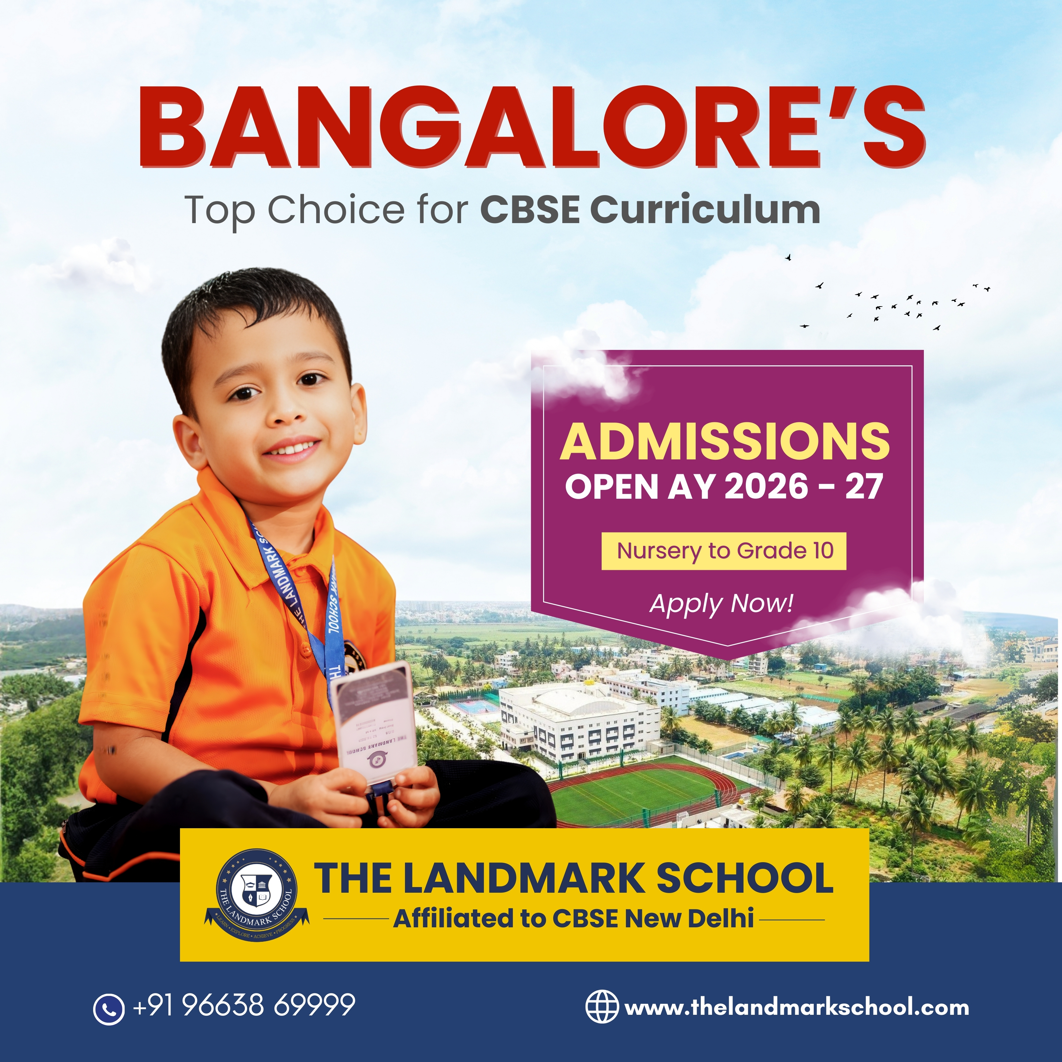 The Landmark School Facebook ad